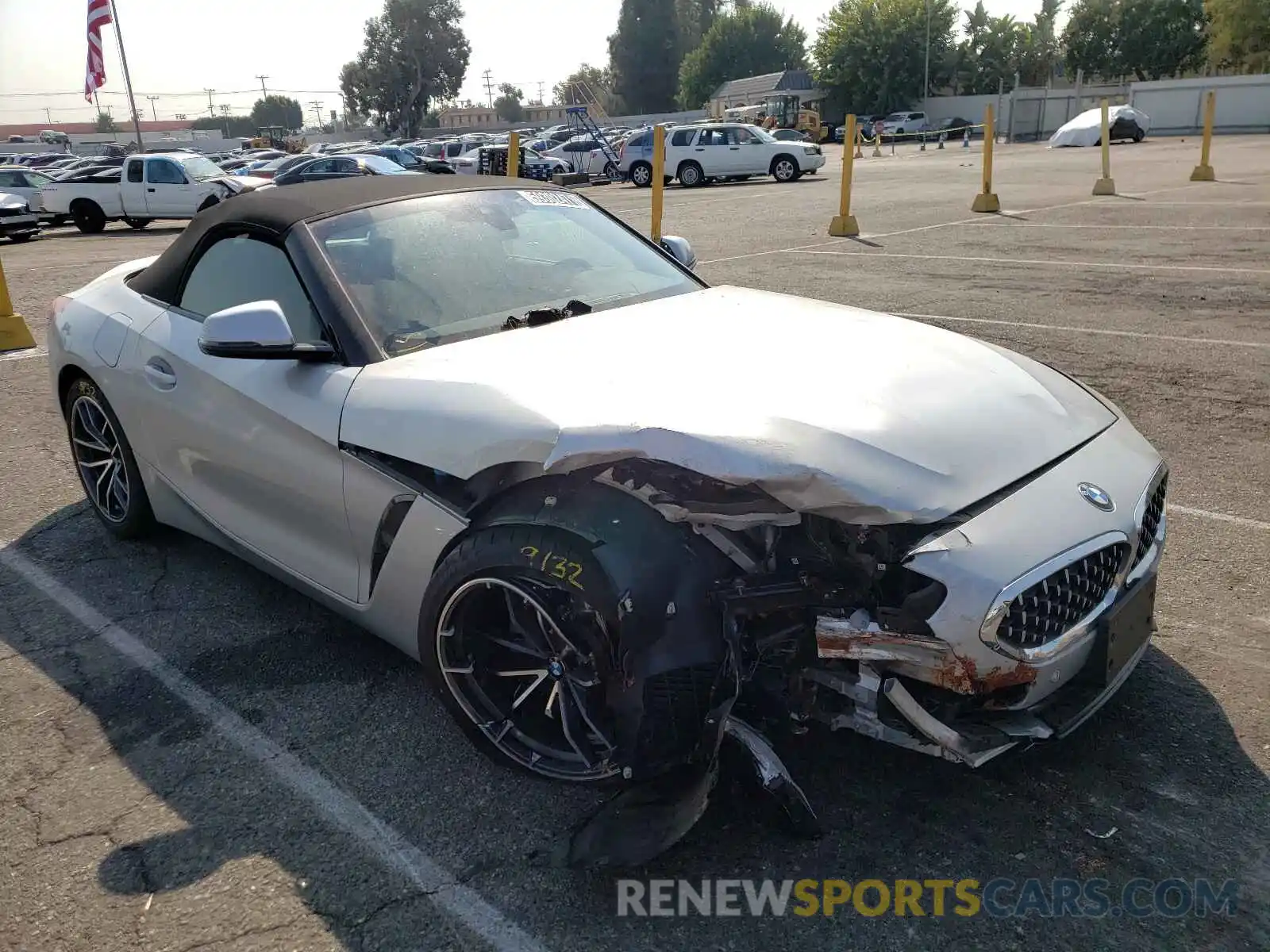 1 Photograph of a damaged car WBAHF3C05MWX24104 BMW Z4 2021