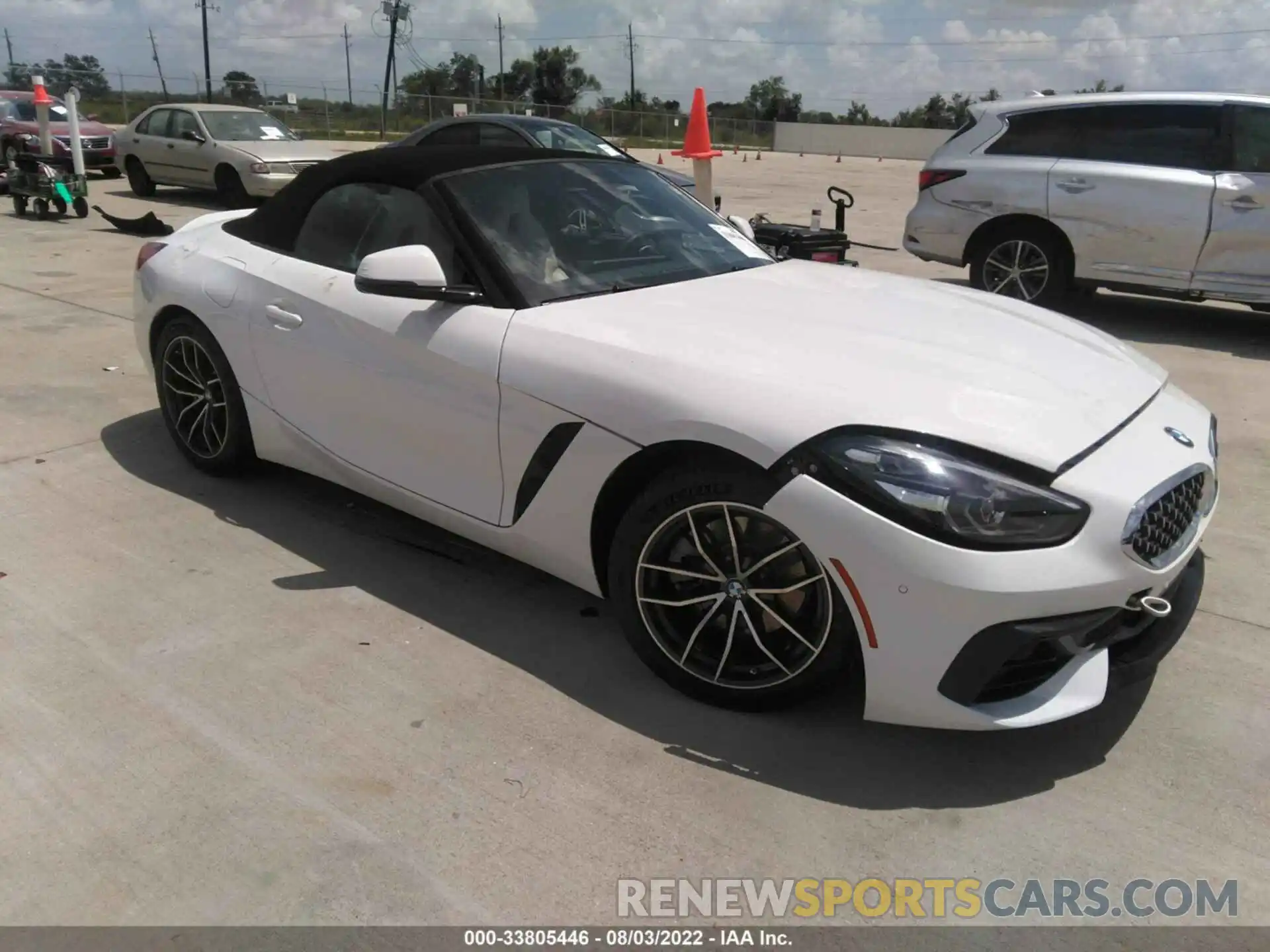 1 Photograph of a damaged car WBAHF3C07MWX18241 BMW Z4 2021