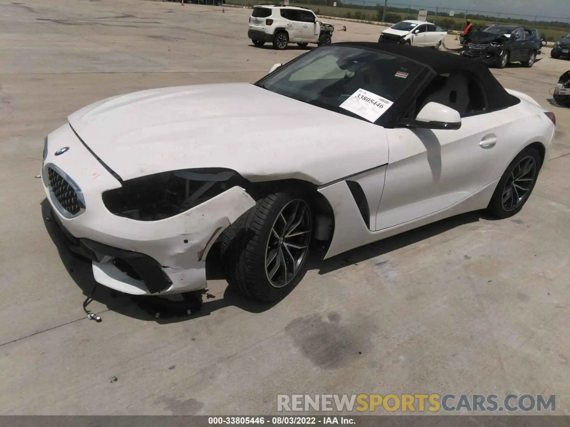 2 Photograph of a damaged car WBAHF3C07MWX18241 BMW Z4 2021