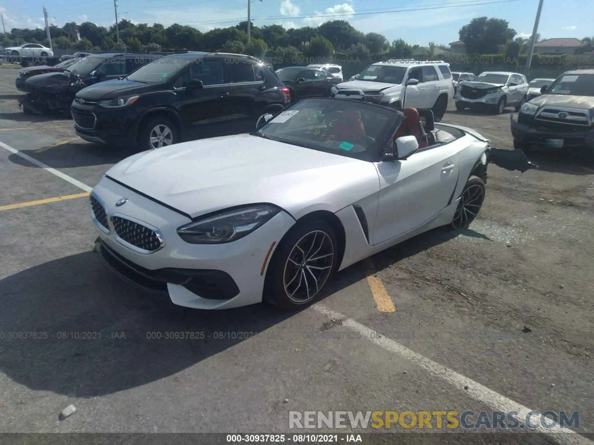 2 Photograph of a damaged car WBAHF3C07MWX30891 BMW Z4 2021