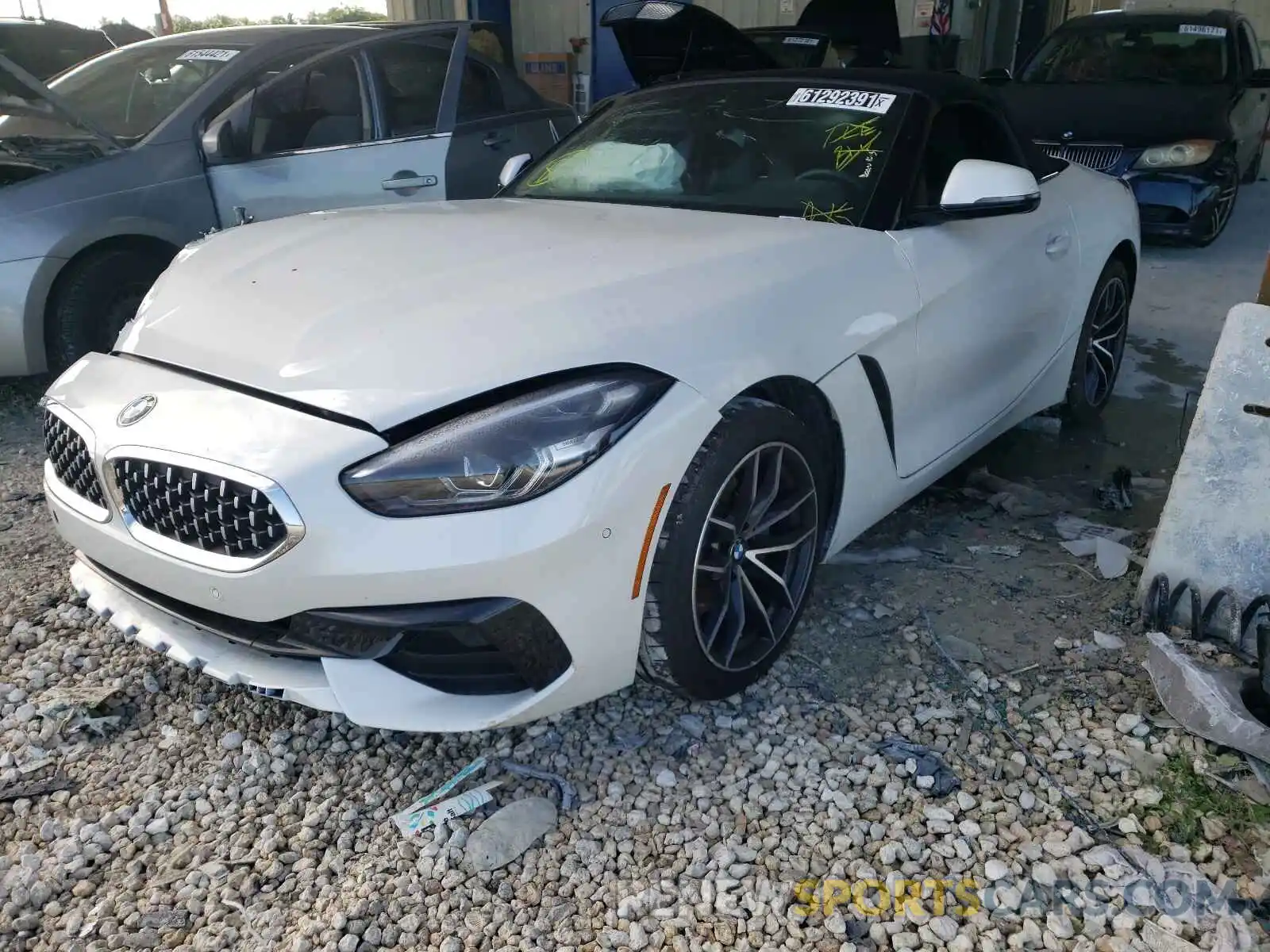 2 Photograph of a damaged car WBAHF3C08MWX25750 BMW Z4 2021