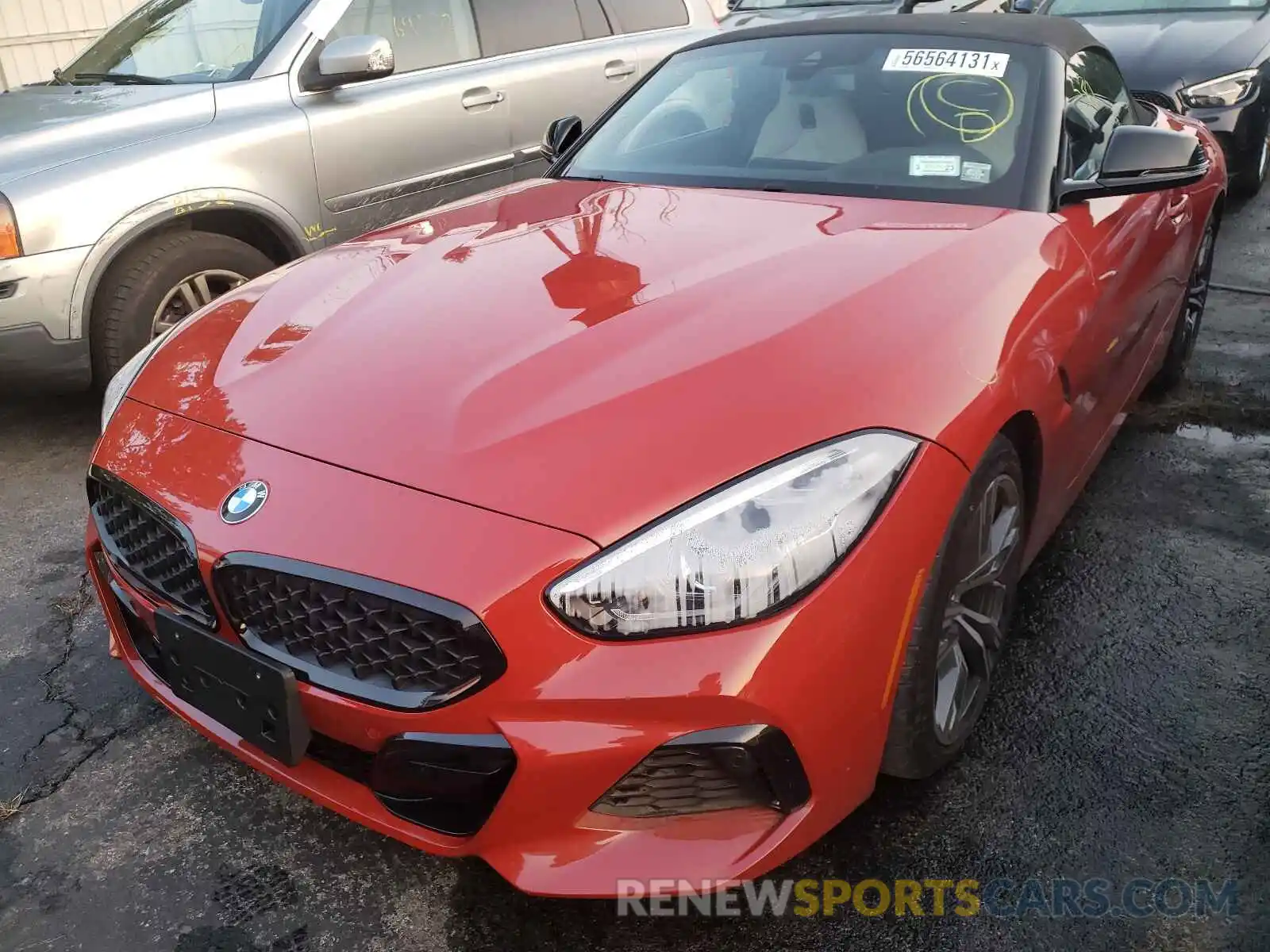 2 Photograph of a damaged car WBAHF9C07MWX10840 BMW Z4 2021