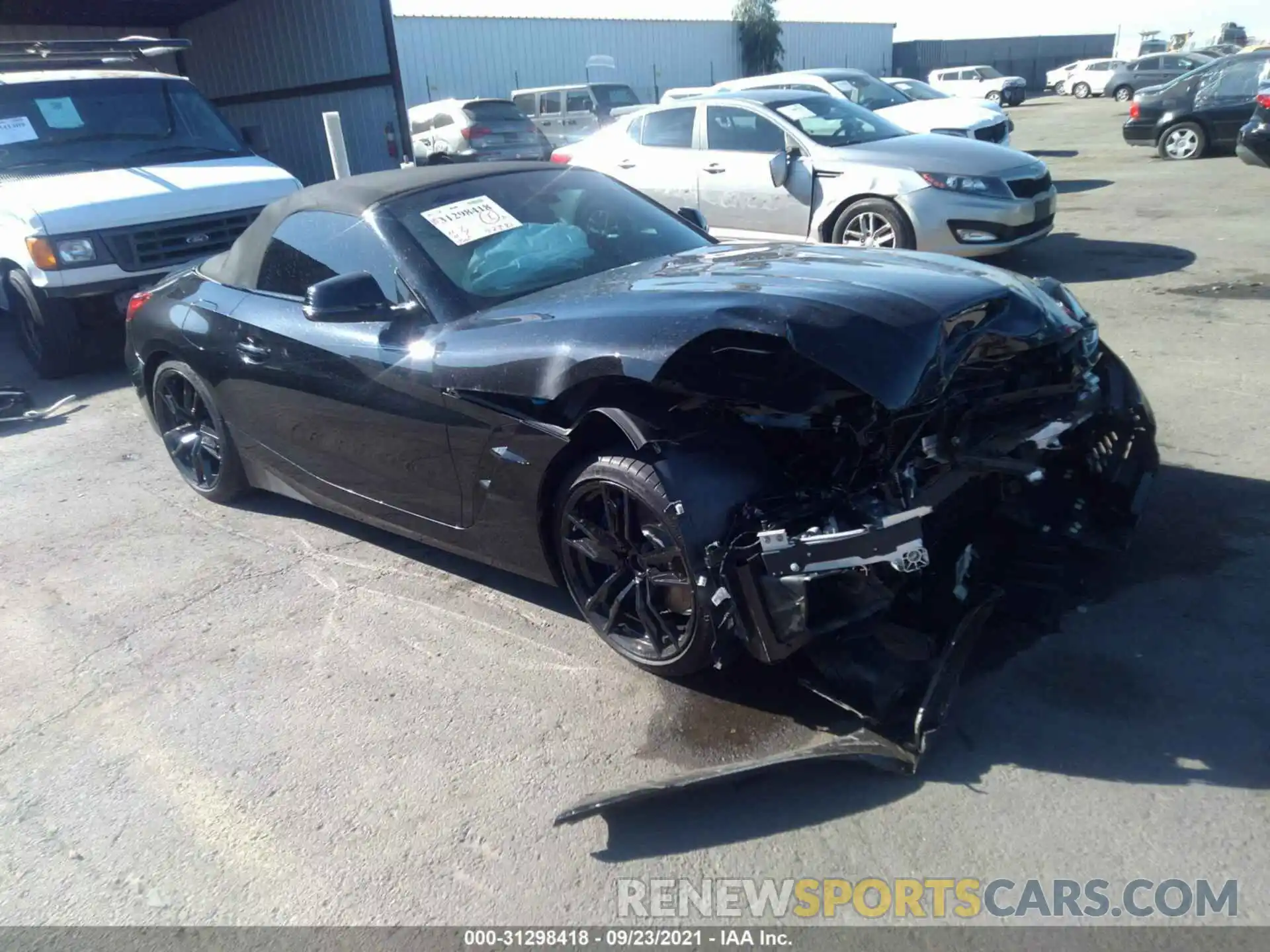 1 Photograph of a damaged car WBAHF9C08MWX27792 BMW Z4 2021