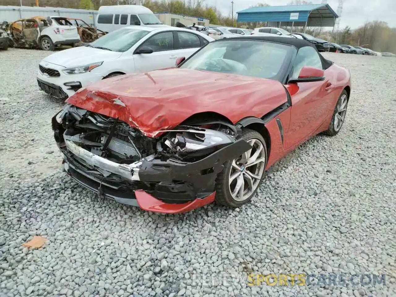 2 Фотография поврежденного автомобиля WBAHF3C00NWX38526 BMW Z4 2022