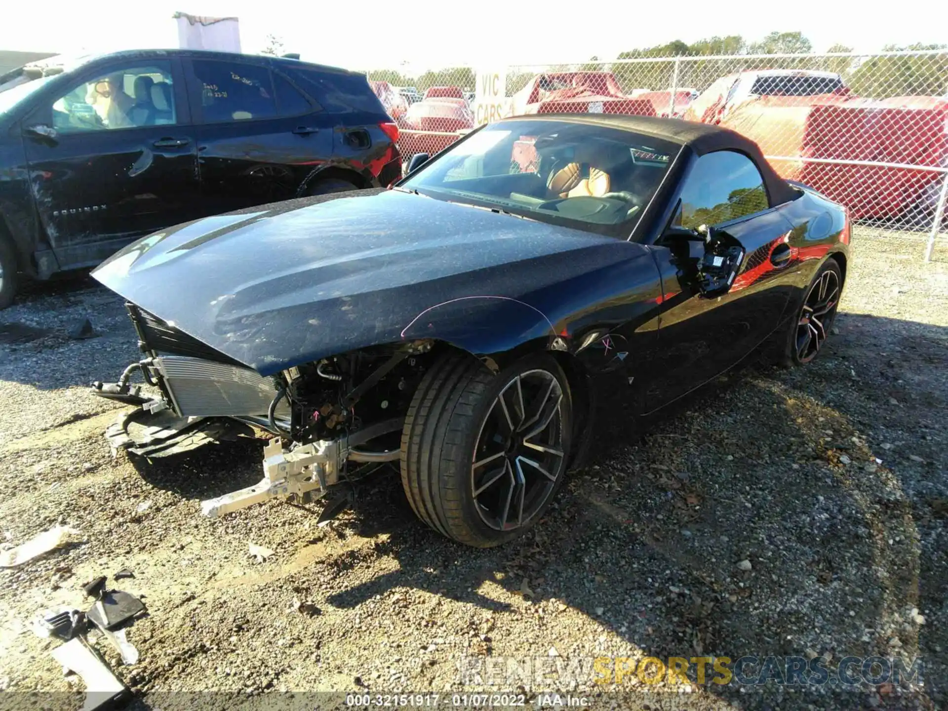 2 Фотография поврежденного автомобиля WBAHF3C07NWX40693 BMW Z4 2022