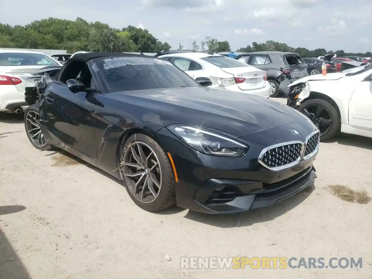 1 Photograph of a damaged car WBAHF3C08NWX39374 BMW Z4 2022