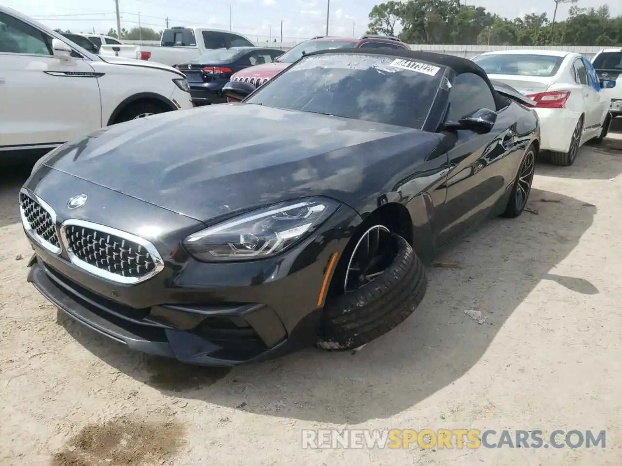 2 Photograph of a damaged car WBAHF3C08NWX39374 BMW Z4 2022