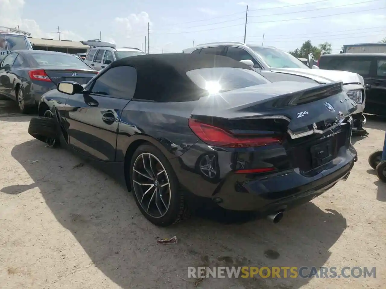 3 Photograph of a damaged car WBAHF3C08NWX39374 BMW Z4 2022