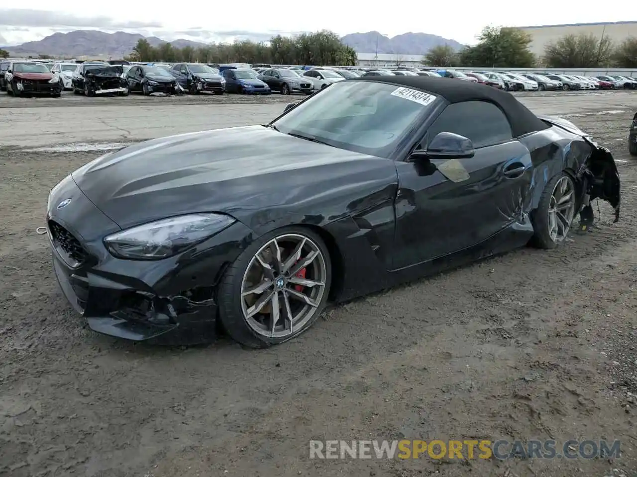 1 Photograph of a damaged car WBAHF9C02PWY16973 BMW Z4 2023