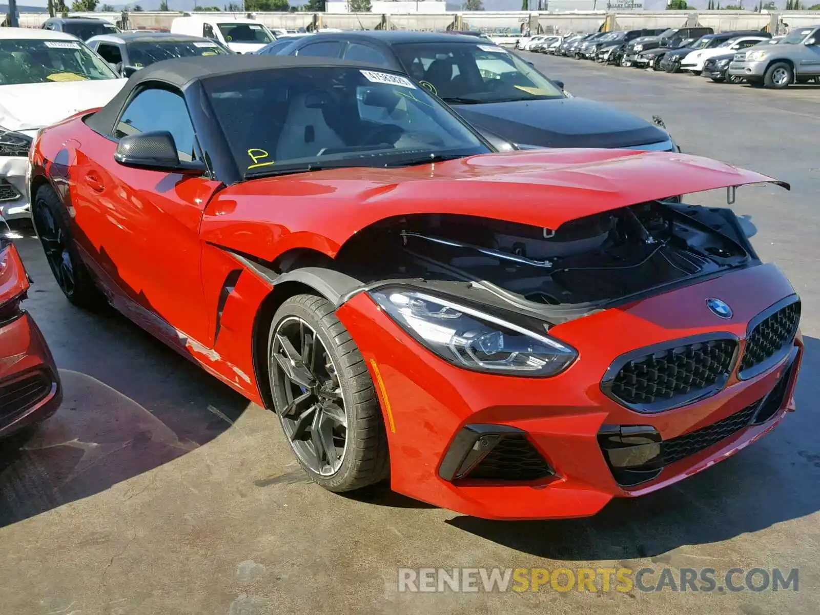 1 Photograph of a damaged car WBAHF9C09LWW37209 BMW Z4 M40I 2020