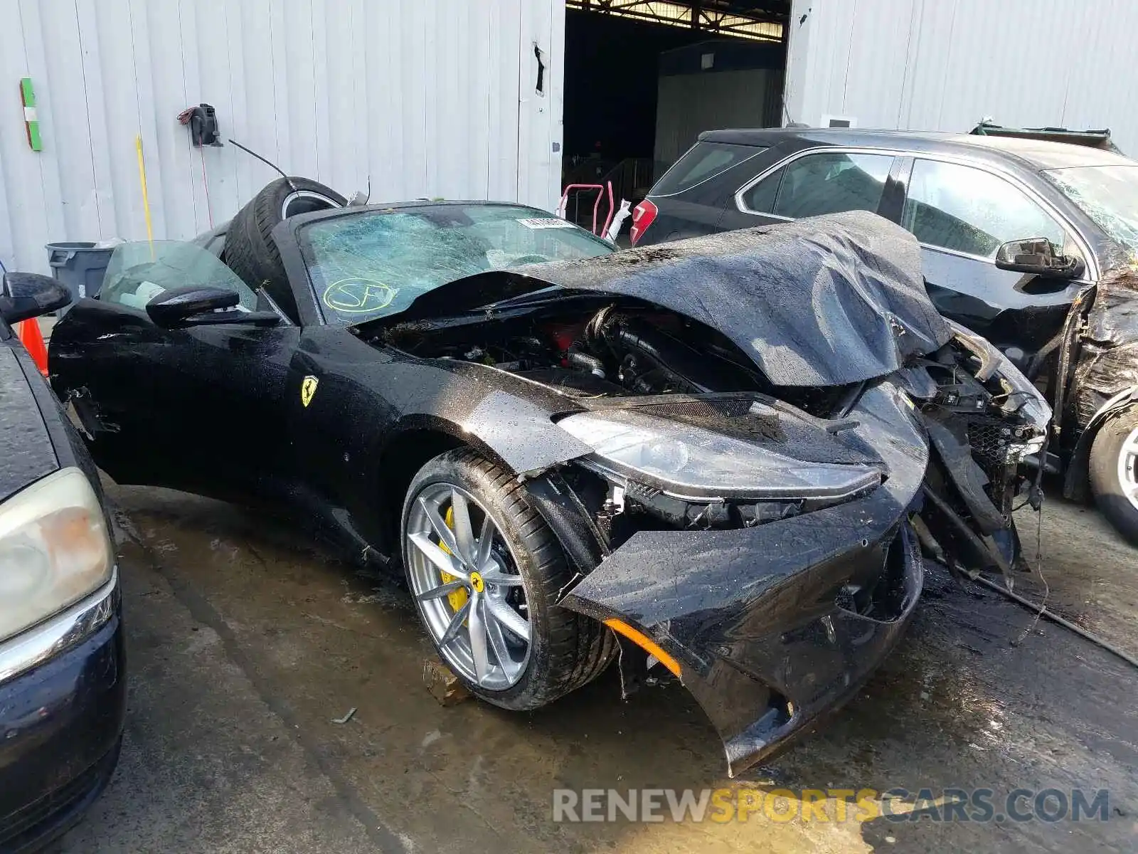 1 Photograph of a damaged car ZFF97CMA3M0264831 FERRARI 812 2021