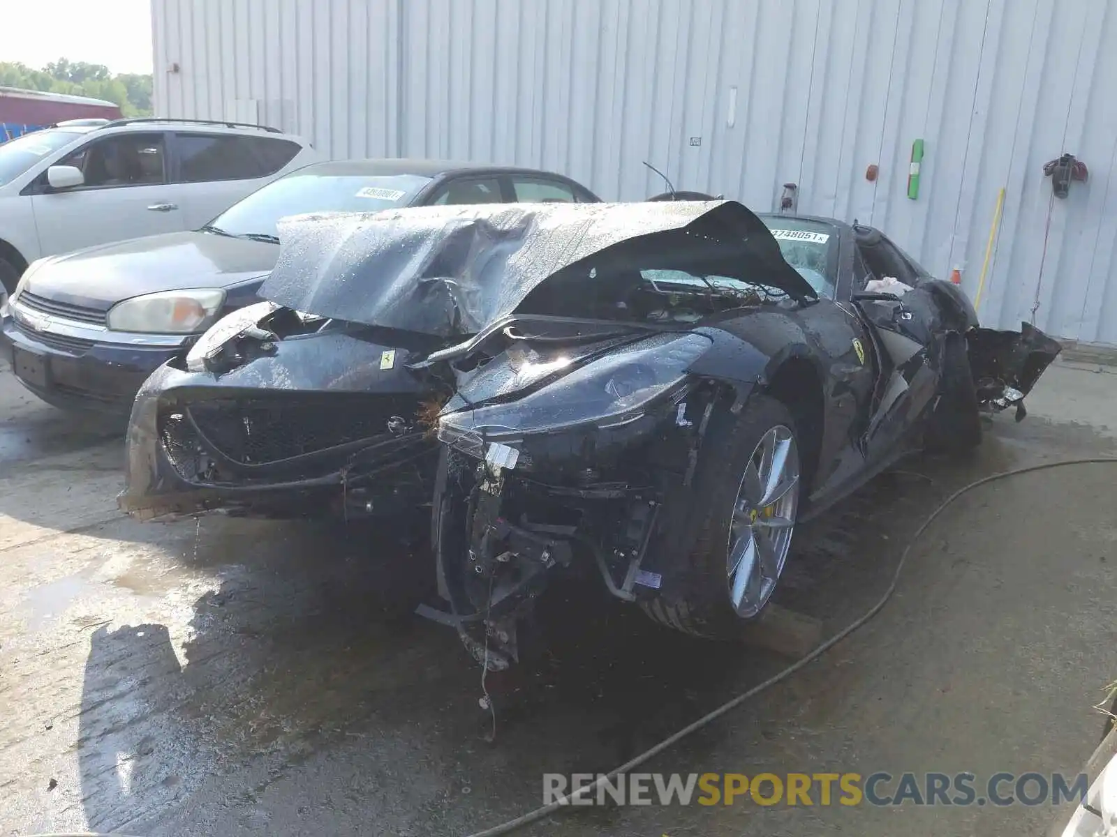 2 Photograph of a damaged car ZFF97CMA3M0264831 FERRARI 812 2021