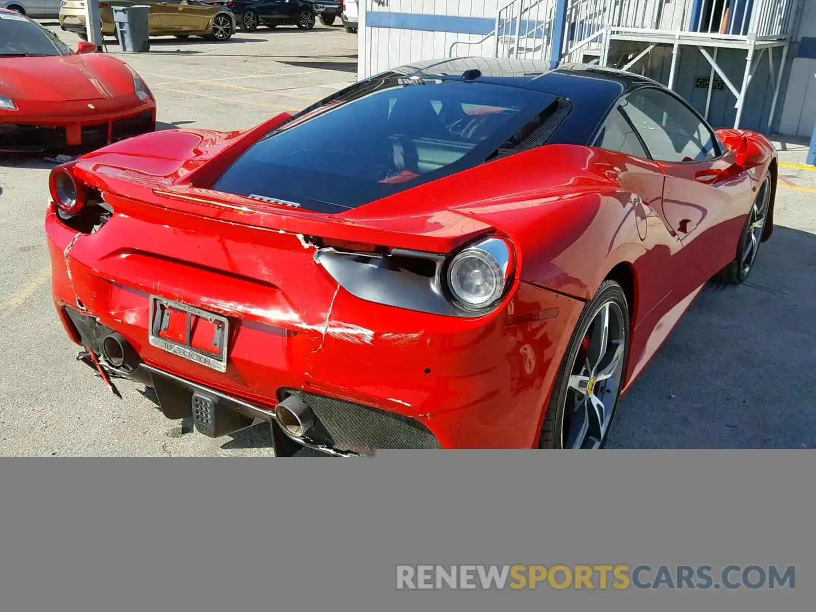 4 Photograph of a damaged car ZFF79ALA3K0238413 FERRARI ALL MODELS 2019