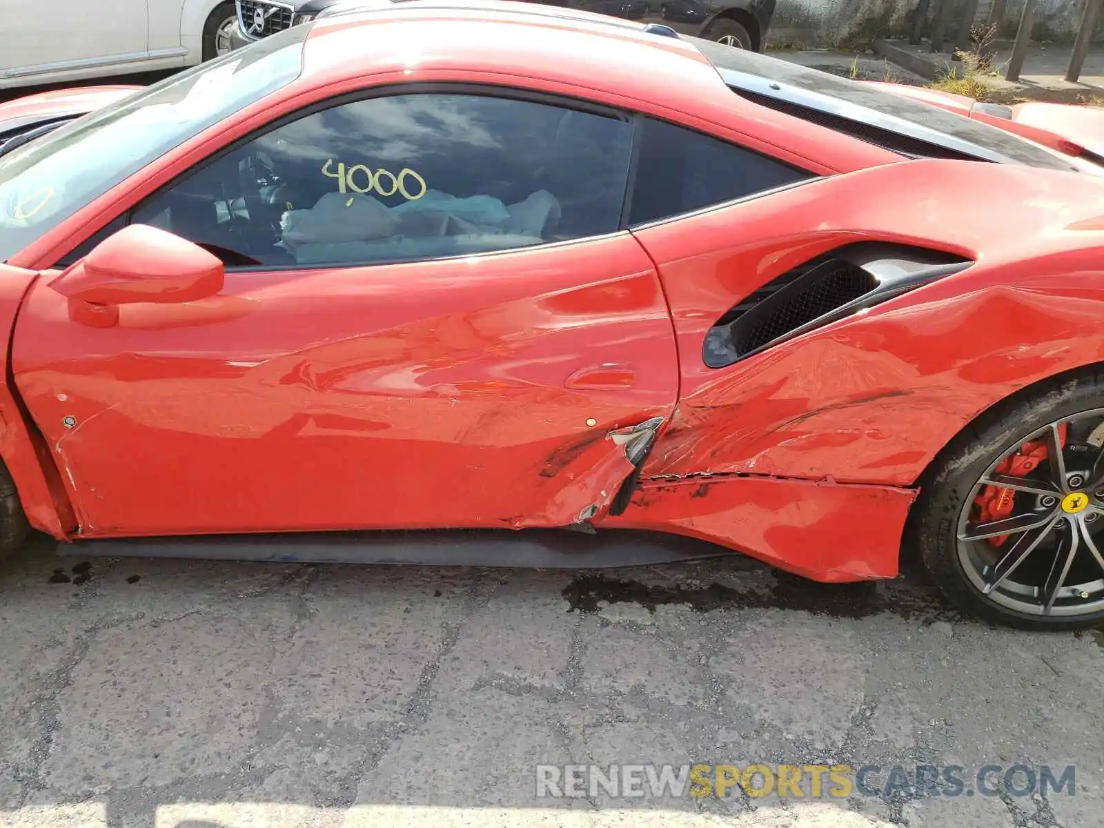 9 Photograph of a damaged car ZFF90HLA0K0243998 FERRARI ALL MODELS 2019