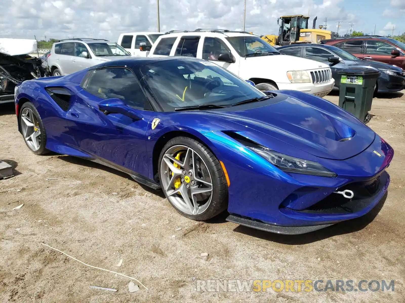 1 Photograph of a damaged car ZFF93LMA0M0264944 FERRARI ALL MODELS 2021