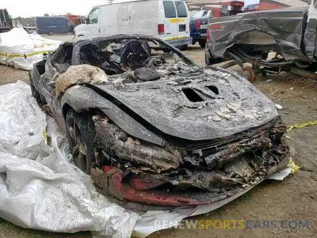 1 Photograph of a damaged car ZFF93LMA4M0257768 FERRARI ALL MODELS 2021