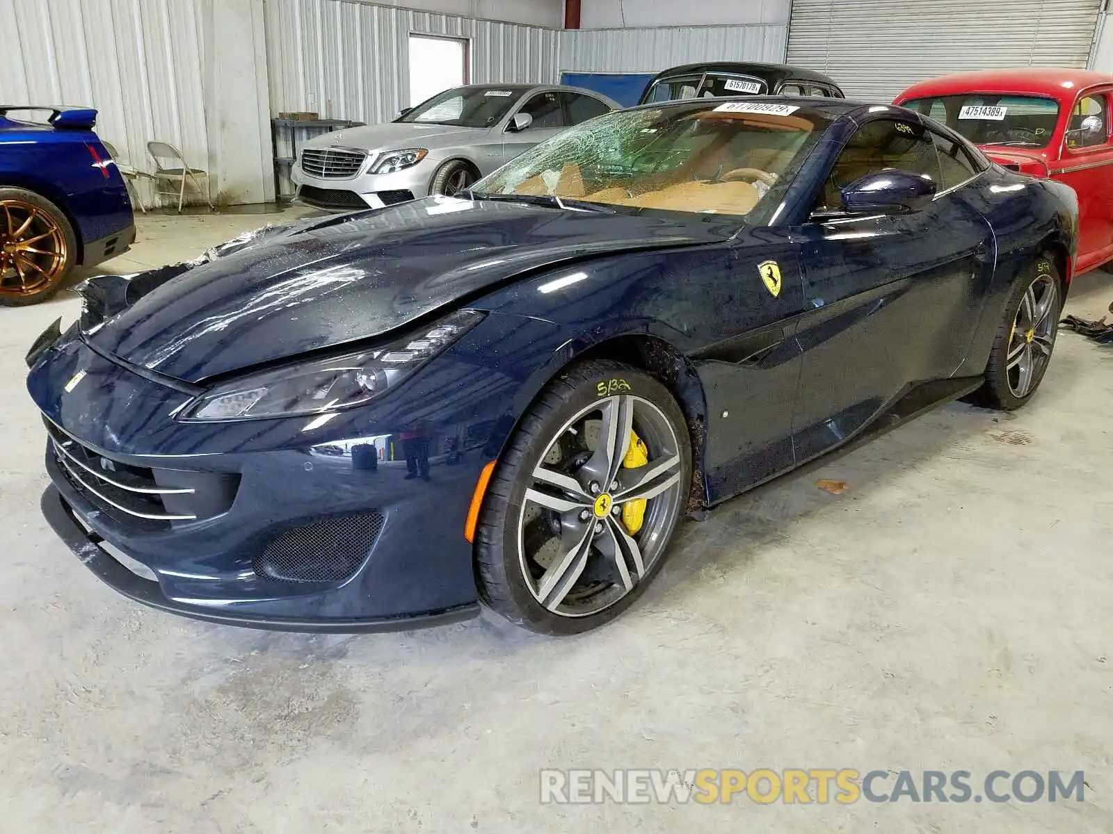 2 Photograph of a damaged car ZFF89FPA3K0240111 FERRARI PORTOFINO 2019