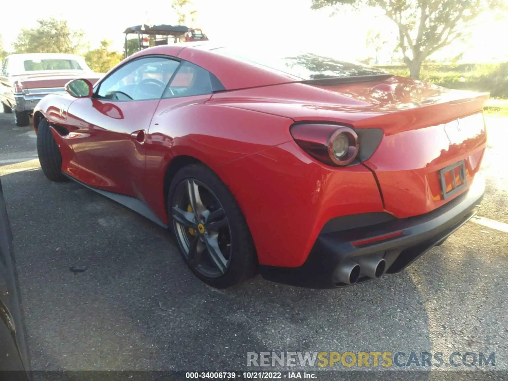 3 Photograph of a damaged car ZFF89FPA3K0241145 FERRARI PORTOFINO 2019