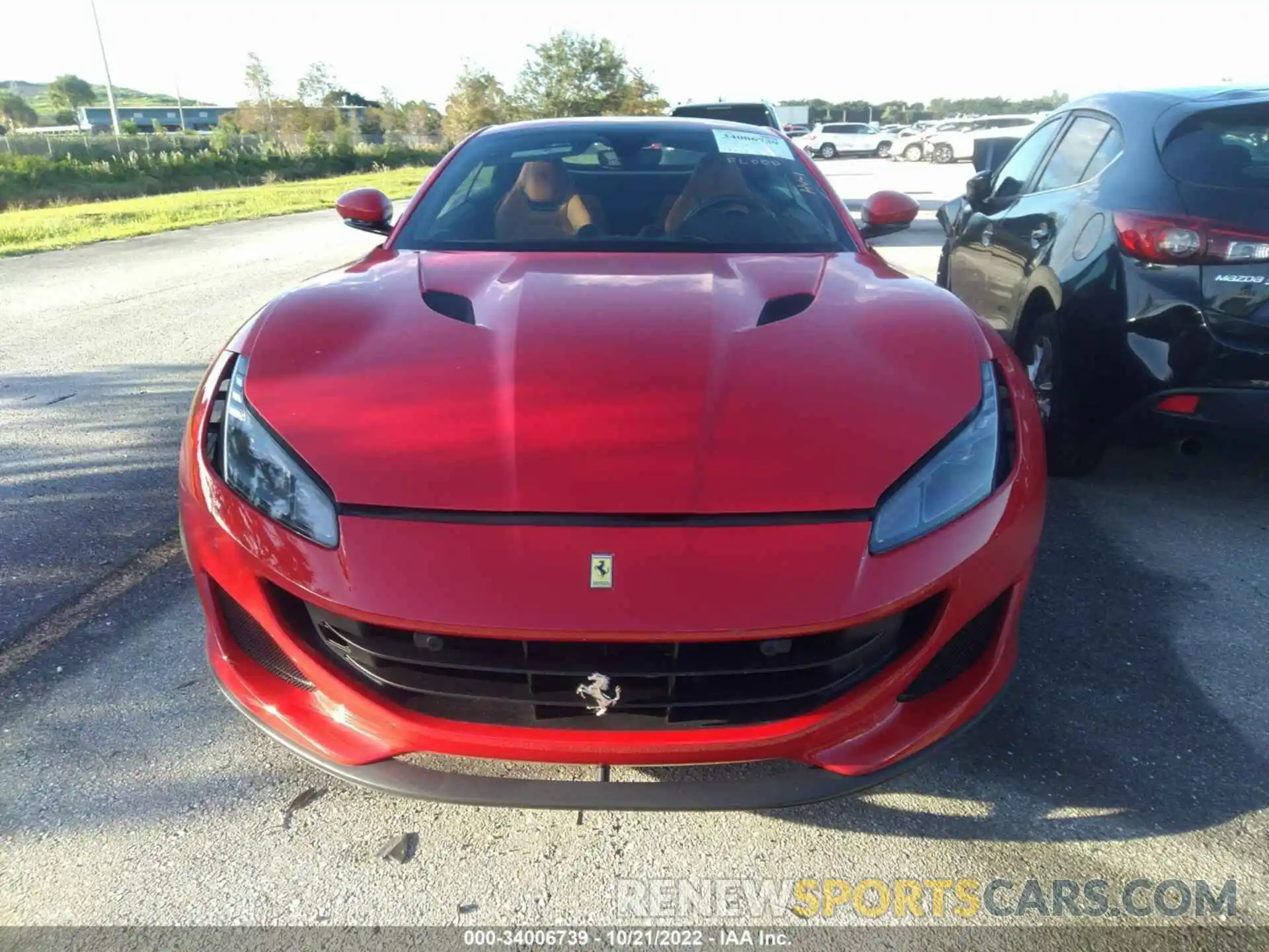 6 Photograph of a damaged car ZFF89FPA3K0241145 FERRARI PORTOFINO 2019