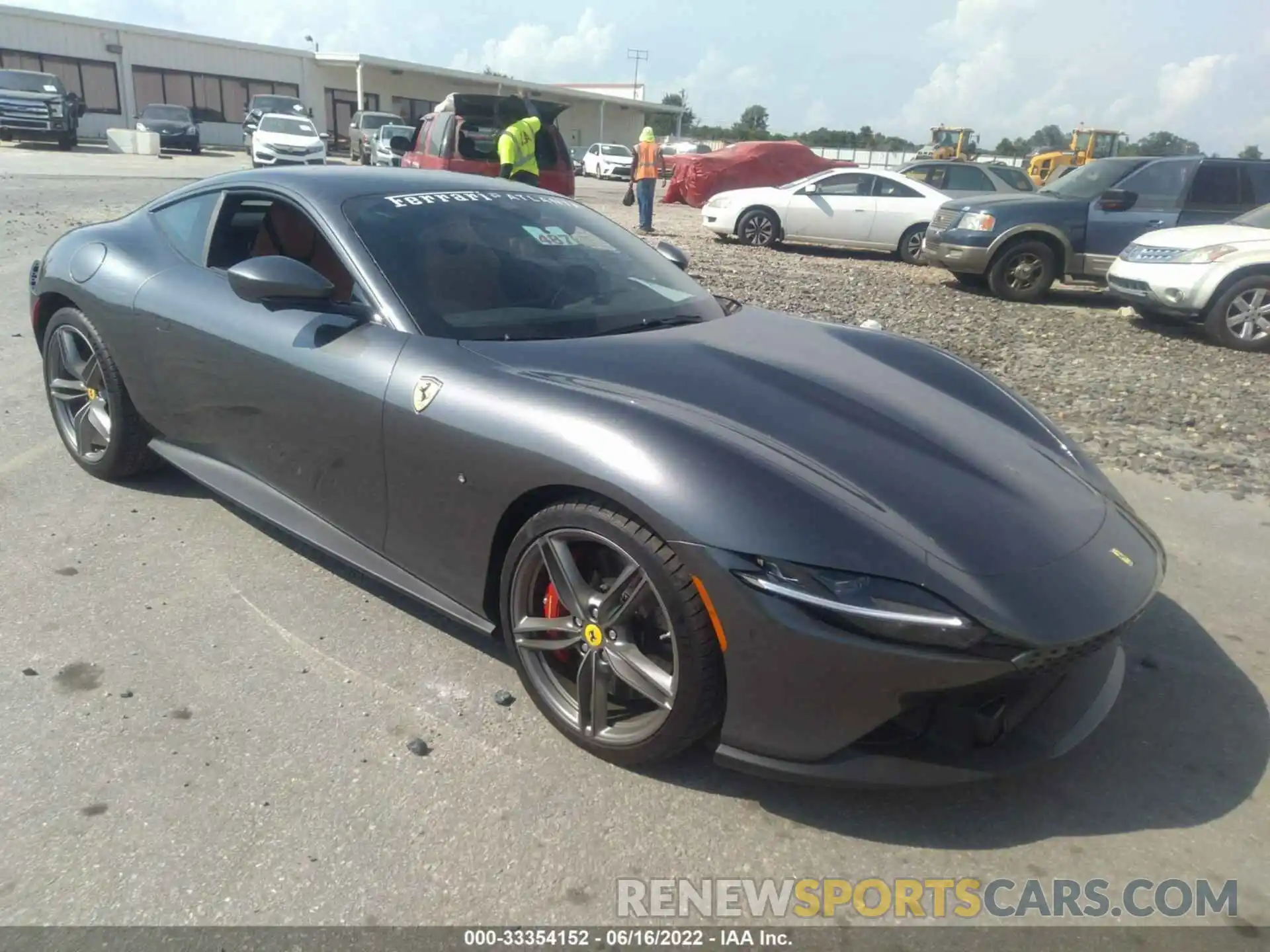 1 Photograph of a damaged car ZFF98RNA4N0267267 FERRARI ROMA 2022