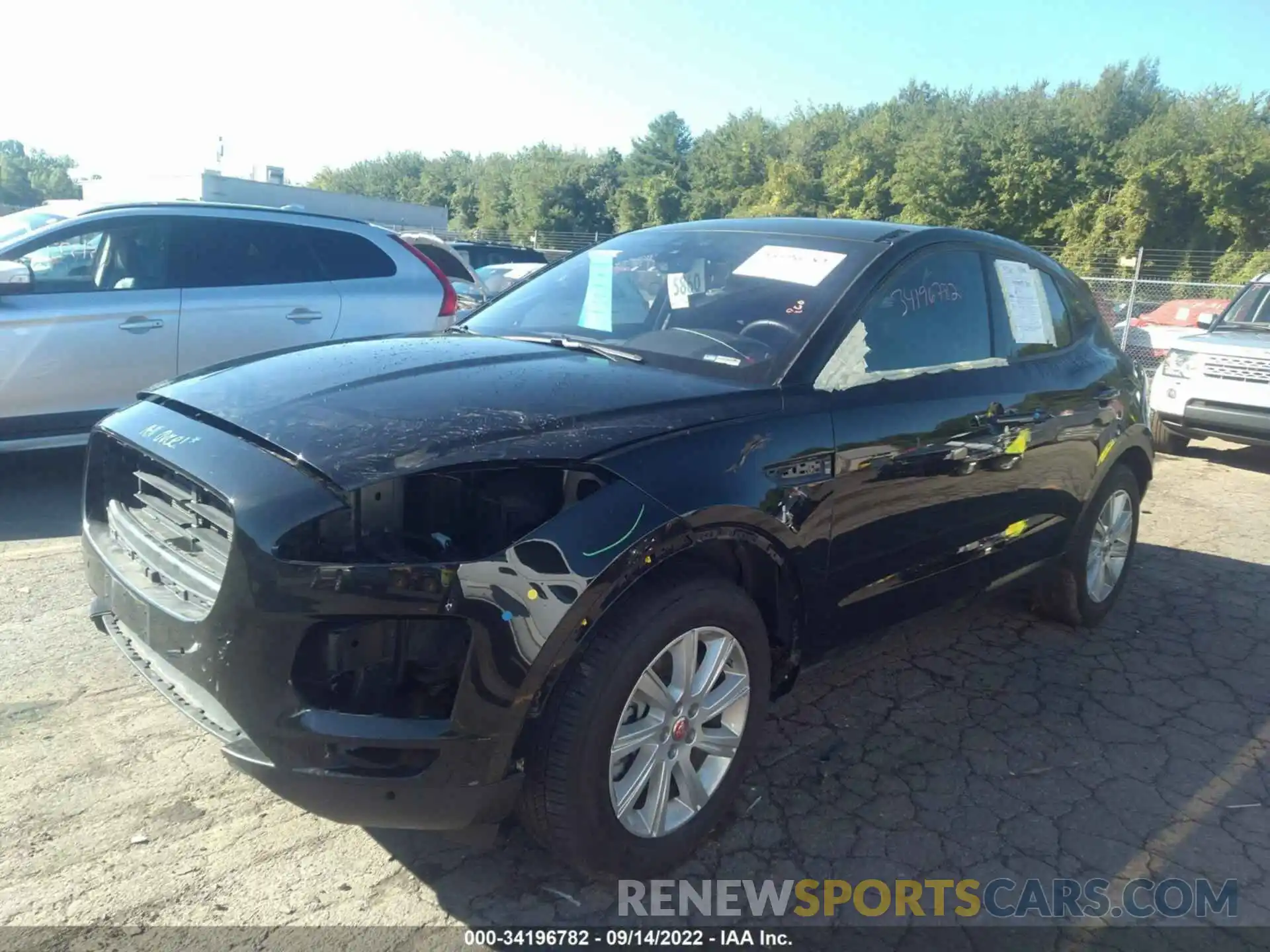 2 Photograph of a damaged car SADFJ2FX2K1Z52295 JAGUAR E-PACE 2019