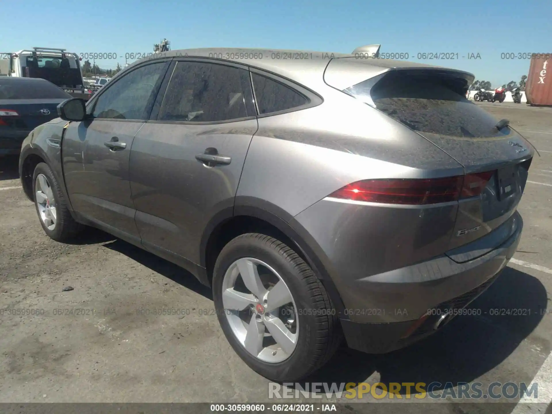 3 Photograph of a damaged car SADFJ2FX5K1Z38648 JAGUAR E-PACE 2019