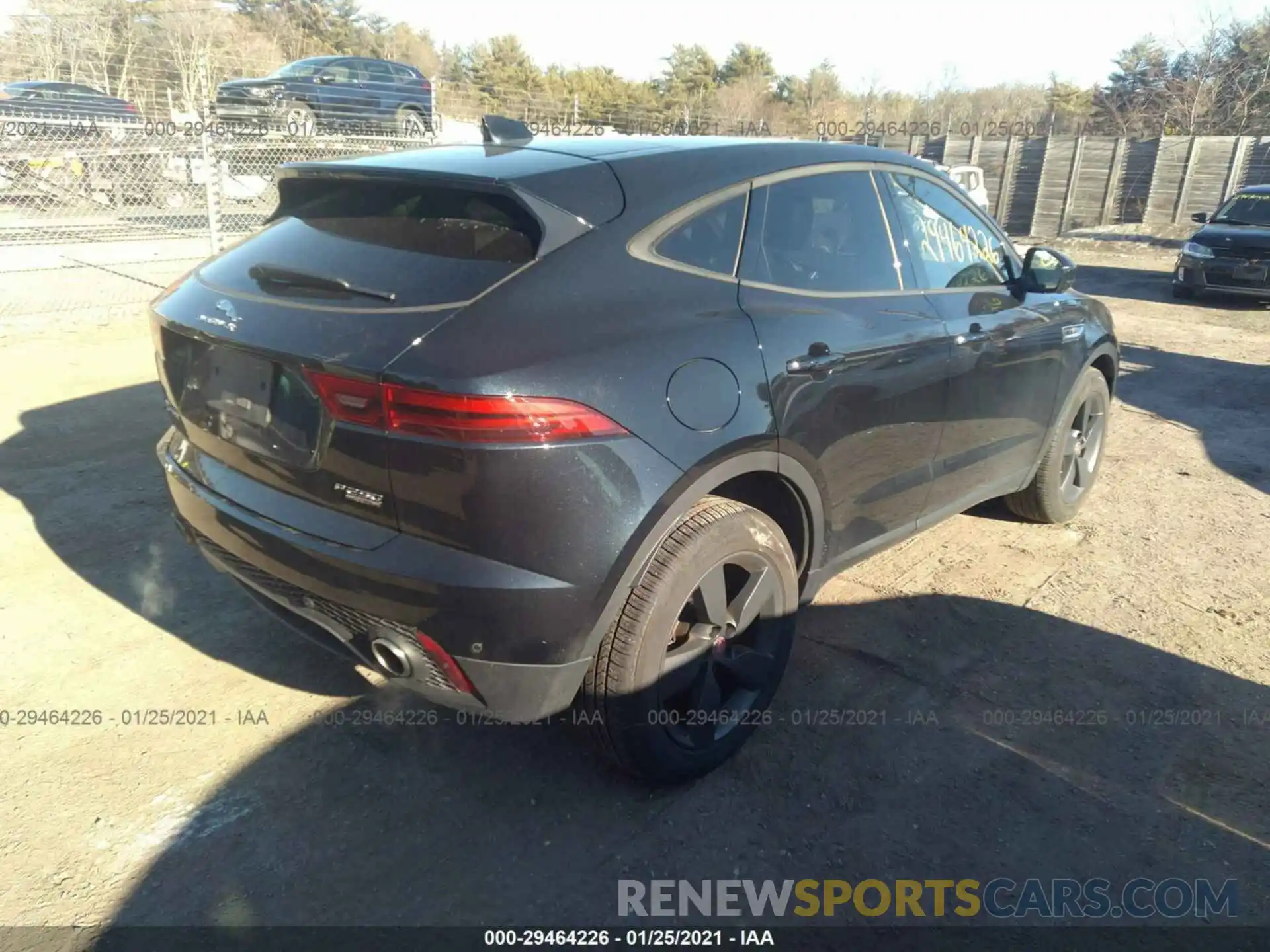 4 Photograph of a damaged car SADFJ2FX5K1Z40870 JAGUAR E-PACE 2019