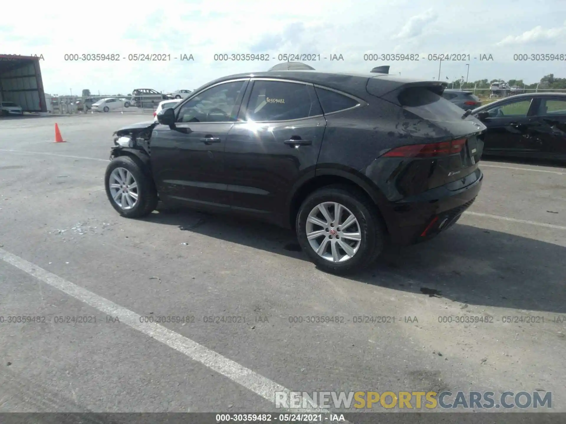 3 Photograph of a damaged car SADFJ2FX6K1Z38156 JAGUAR E-PACE 2019