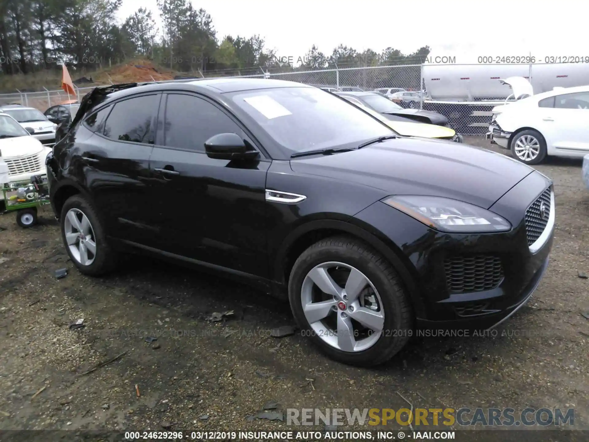 1 Фотография поврежденного автомобиля SADFJ2FX7K1Z37484 JAGUAR E-PACE 2019