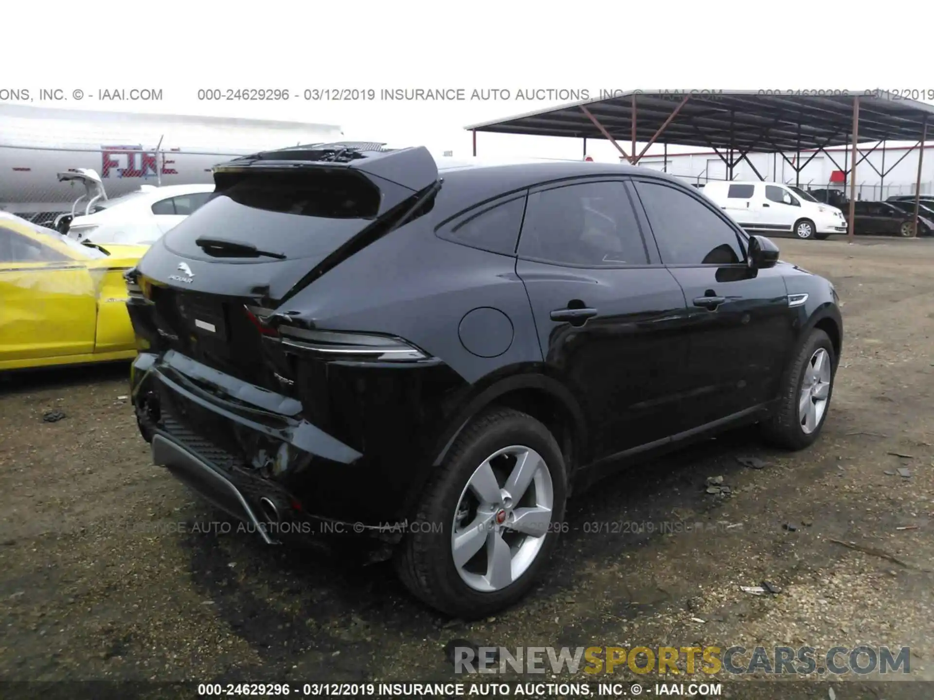 4 Фотография поврежденного автомобиля SADFJ2FX7K1Z37484 JAGUAR E-PACE 2019