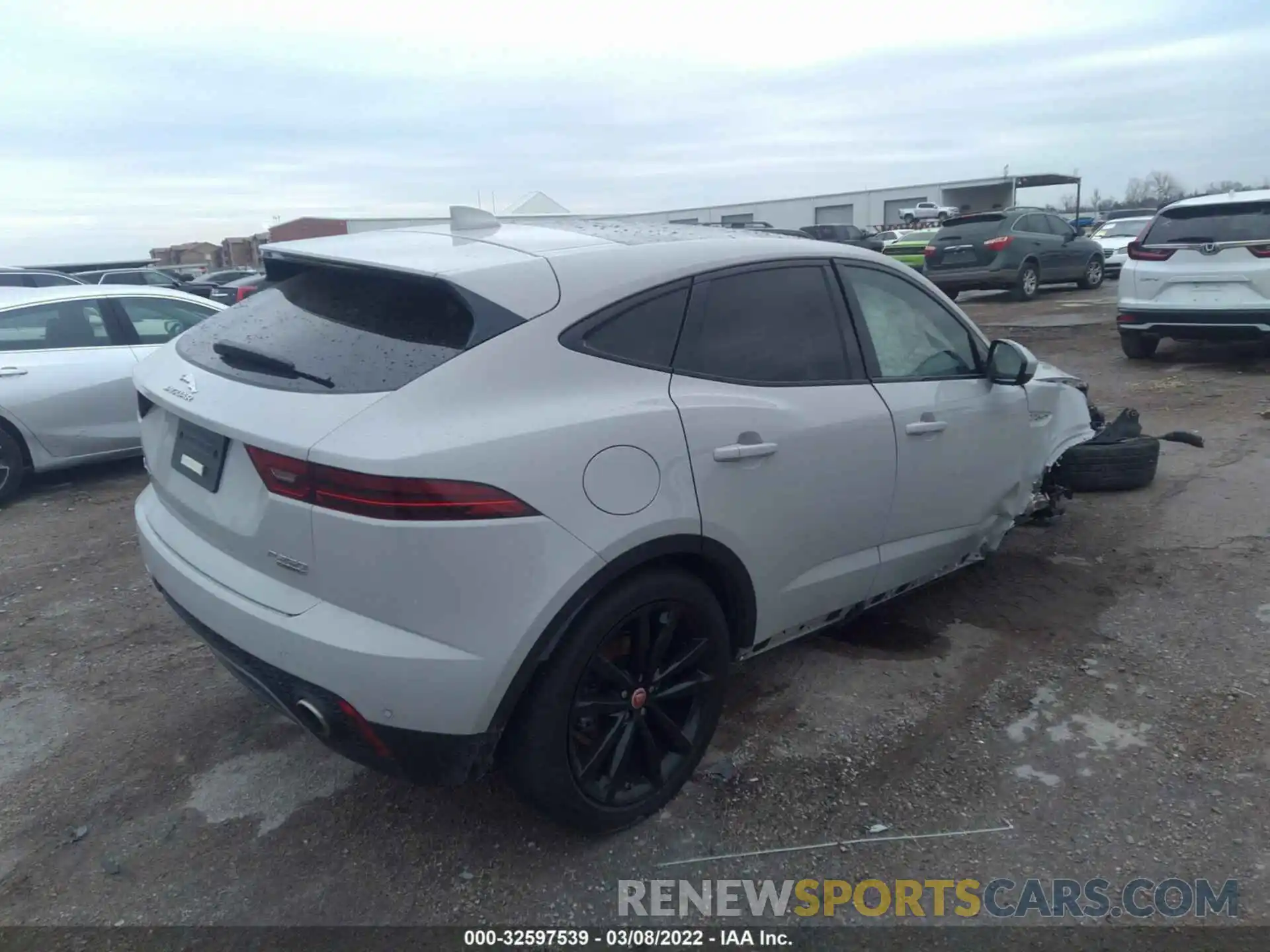 4 Фотография поврежденного автомобиля SADFJ2FX9K1Z36384 JAGUAR E-PACE 2019