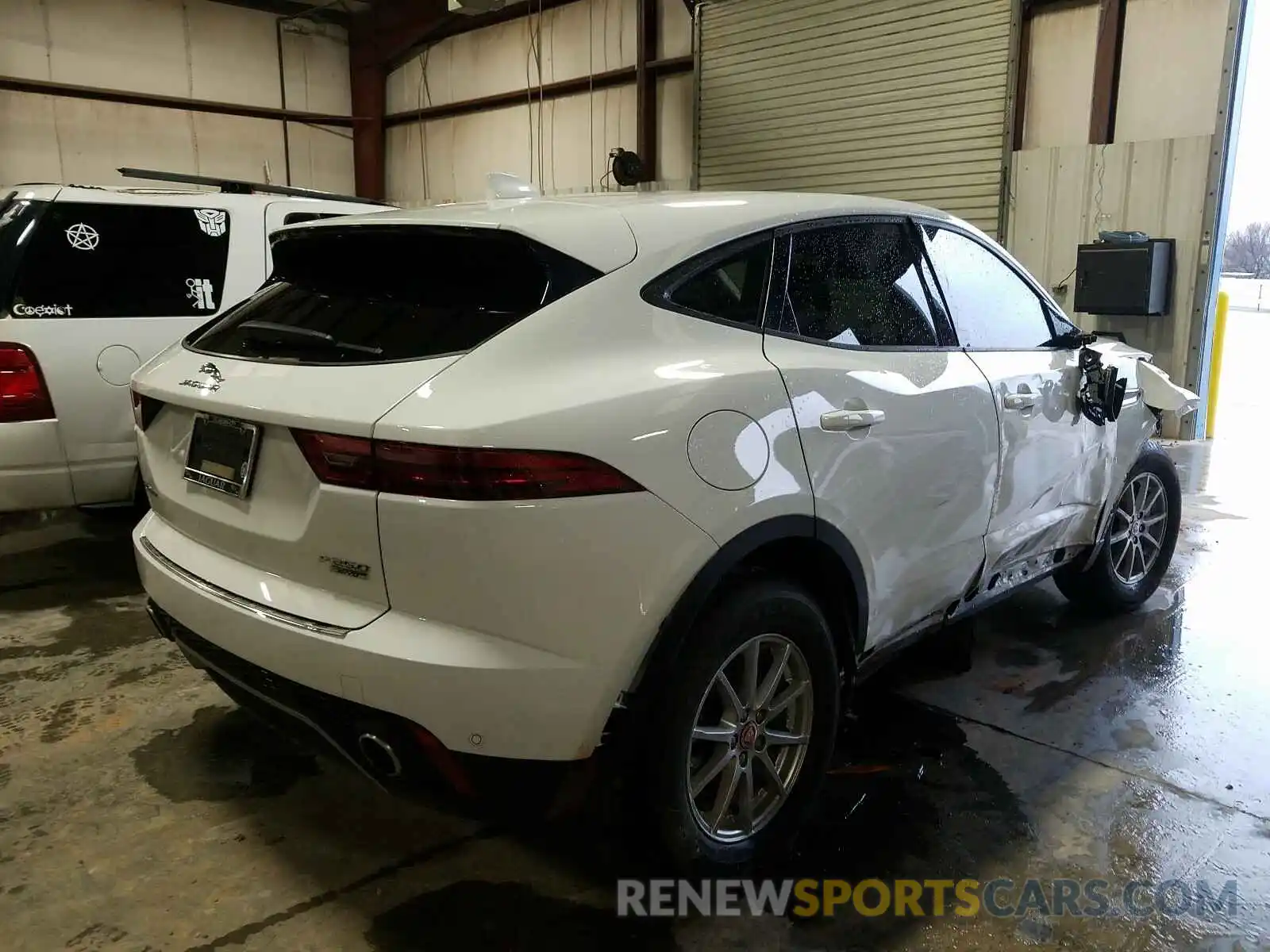 4 Photograph of a damaged car SADFK2FX2K1Z38278 JAGUAR E-PACE 2019