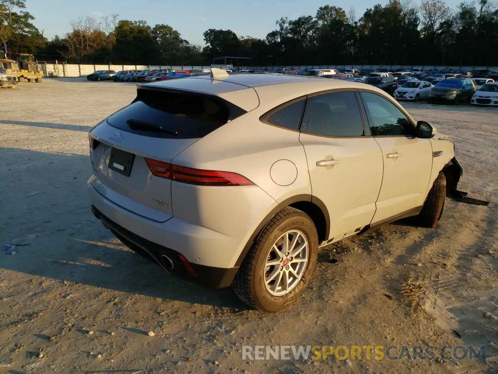 4 Photograph of a damaged car SADFK2FX2K1Z64444 JAGUAR E-PACE 2019