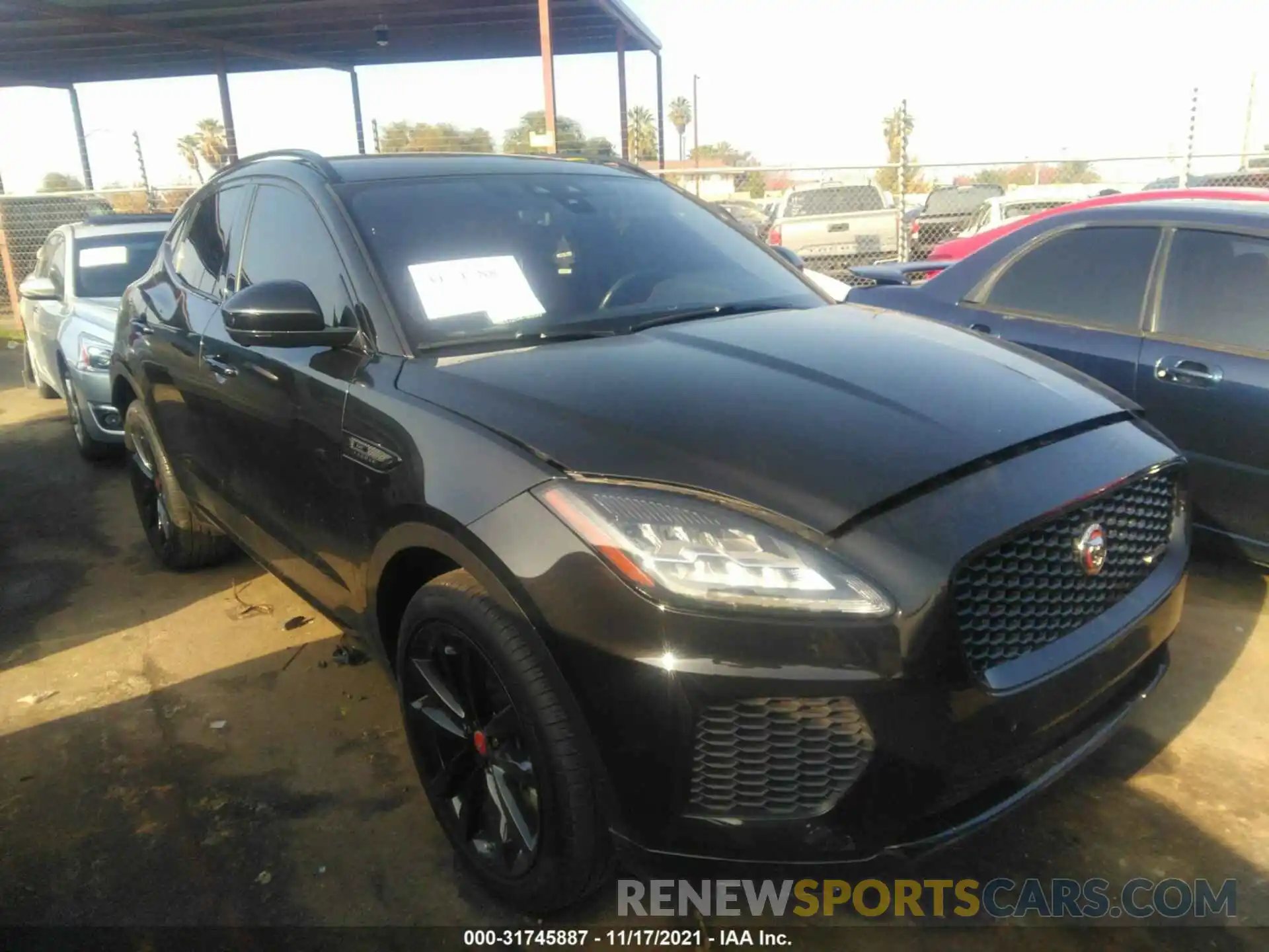 1 Фотография поврежденного автомобиля SADFL2GX0K1Z36606 JAGUAR E-PACE 2019