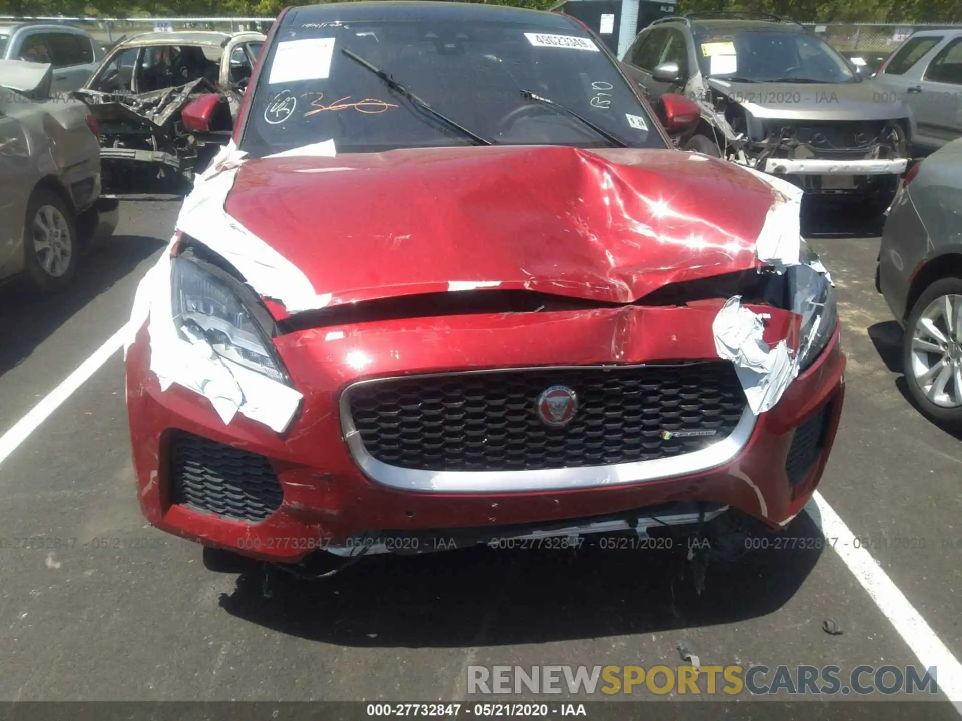 6 Photograph of a damaged car SADFL2GX7K1Z50129 JAGUAR E-PACE 2019