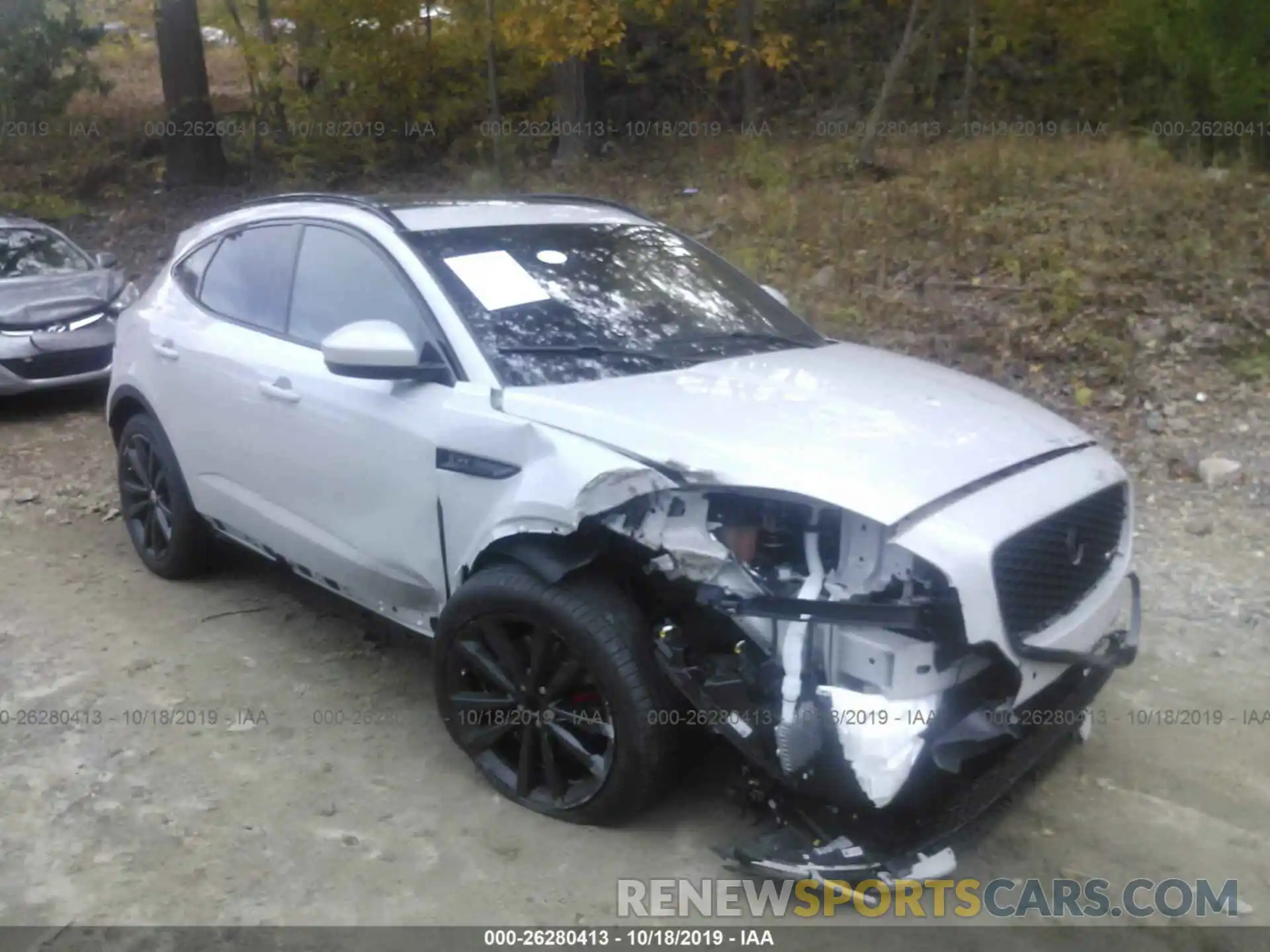 1 Photograph of a damaged car SADFL2GX8K1Z53041 JAGUAR E-PACE 2019