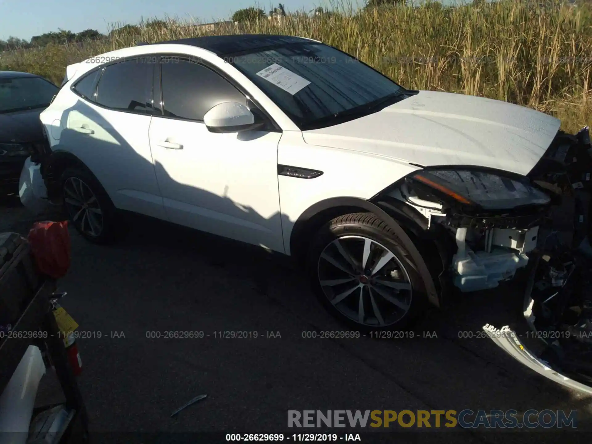 1 Photograph of a damaged car SADFP2FX0K1Z66906 JAGUAR E-PACE 2019