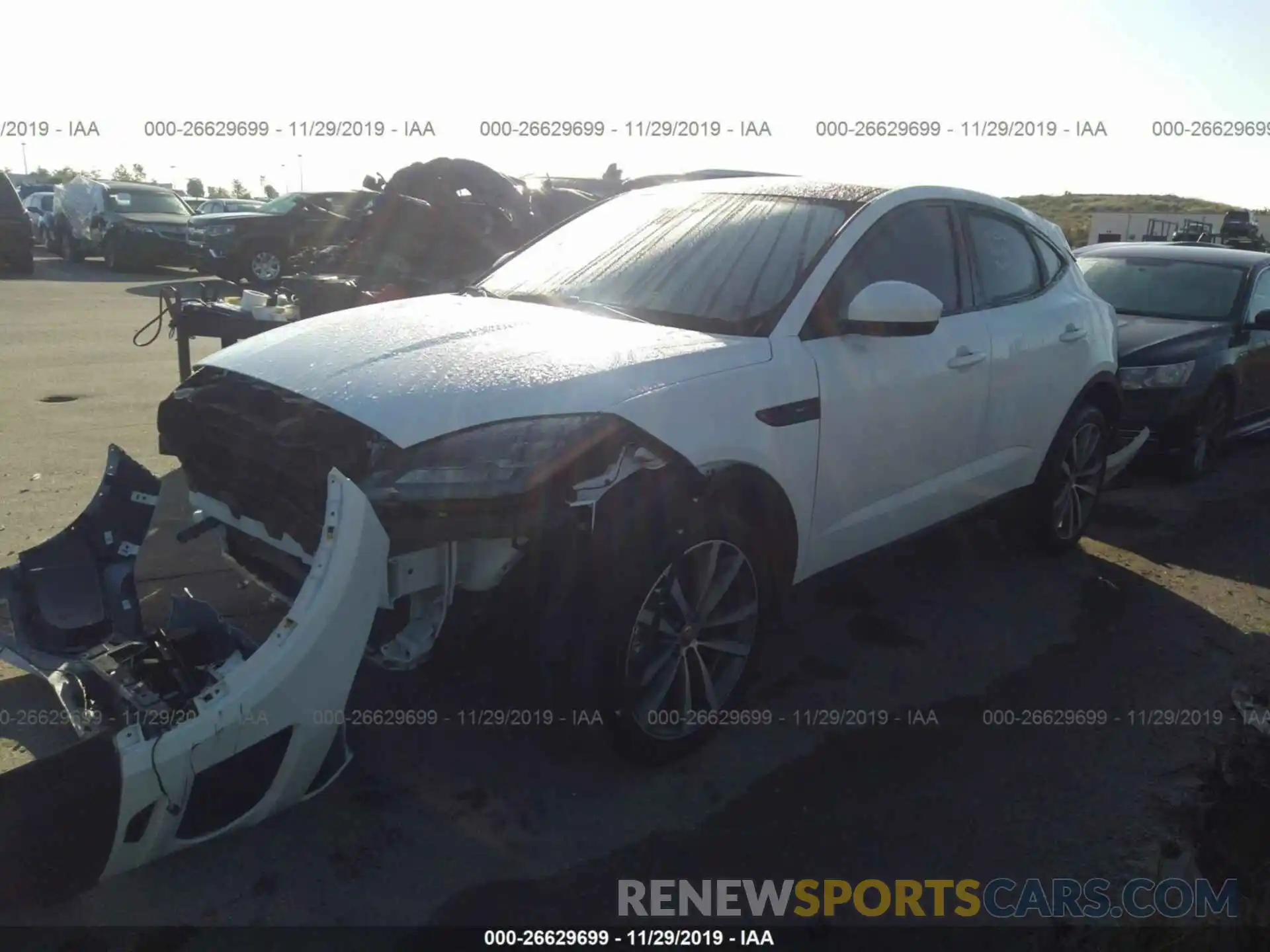 2 Photograph of a damaged car SADFP2FX0K1Z66906 JAGUAR E-PACE 2019