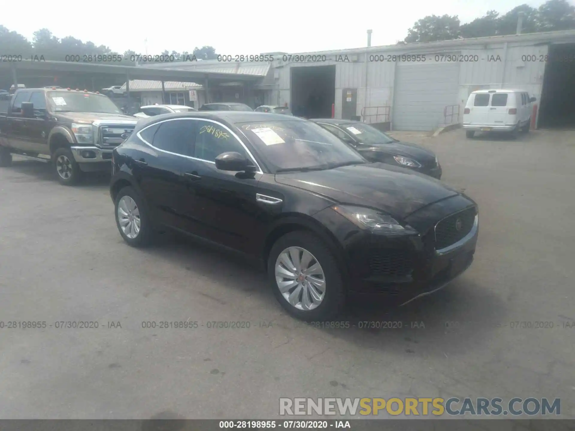 1 Photograph of a damaged car SADFP2FX2K1243885 JAGUAR E-PACE 2019