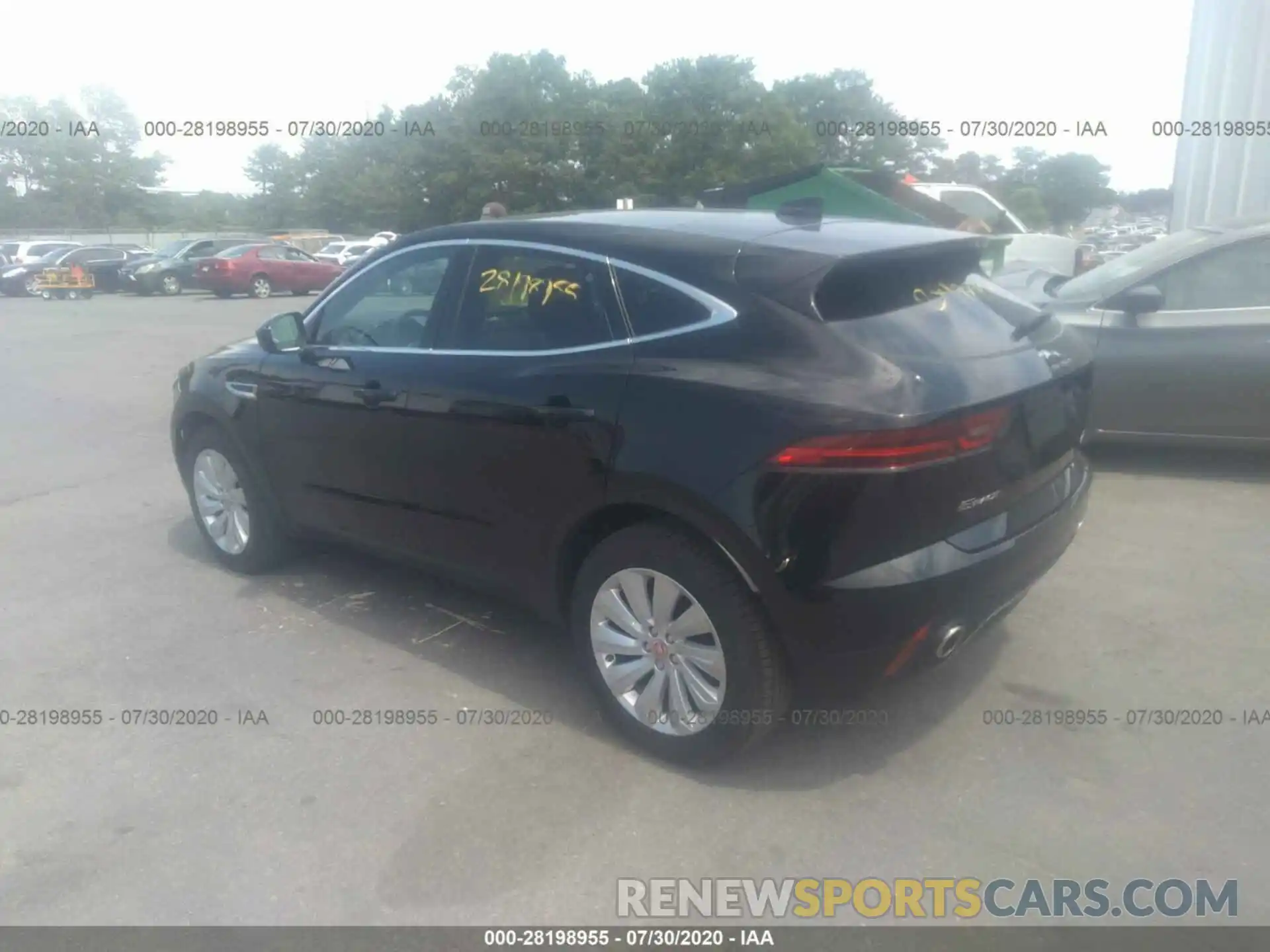 3 Photograph of a damaged car SADFP2FX2K1243885 JAGUAR E-PACE 2019