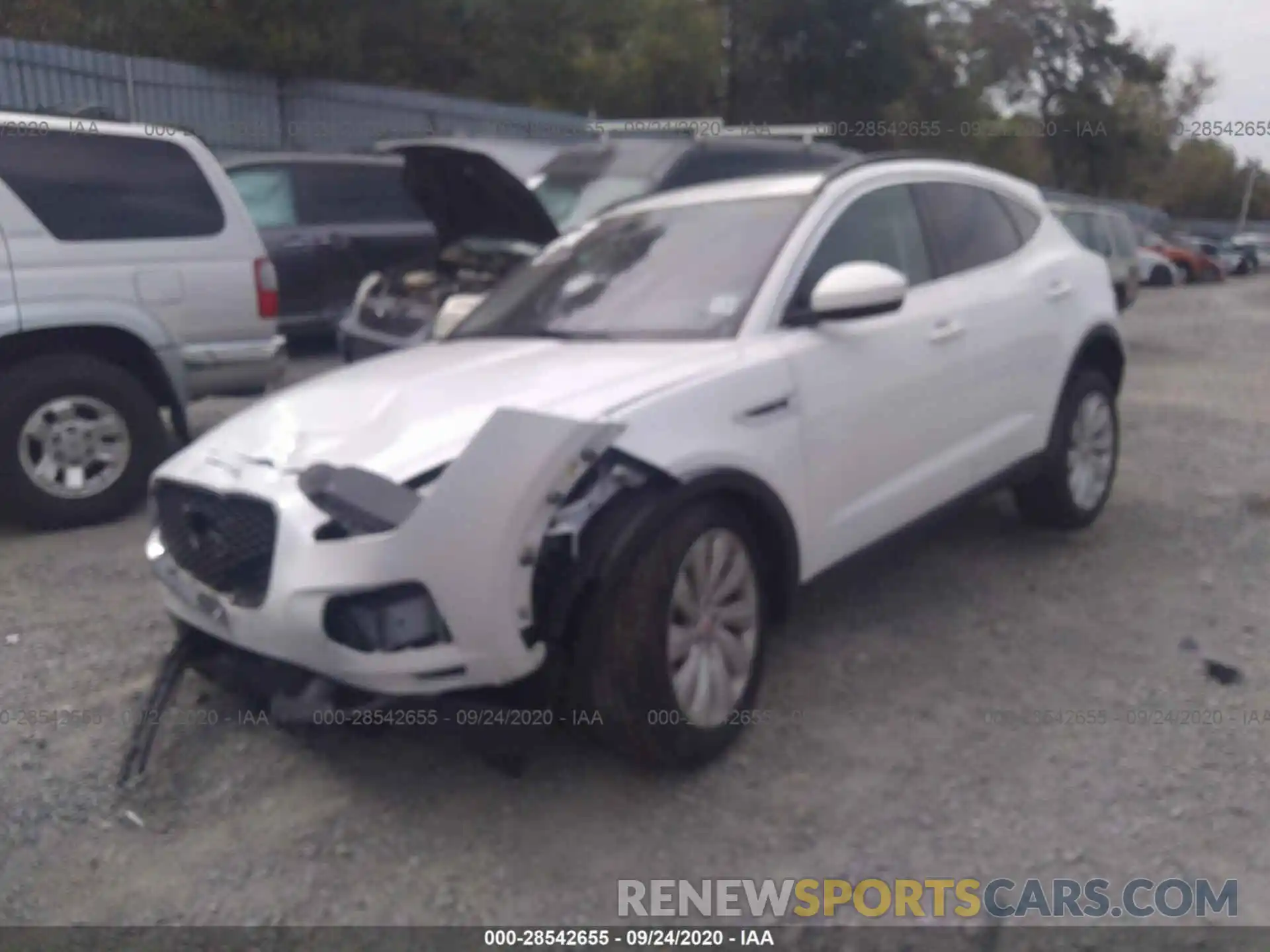 2 Photograph of a damaged car SADFP2FX2K1Z55471 JAGUAR E-PACE 2019