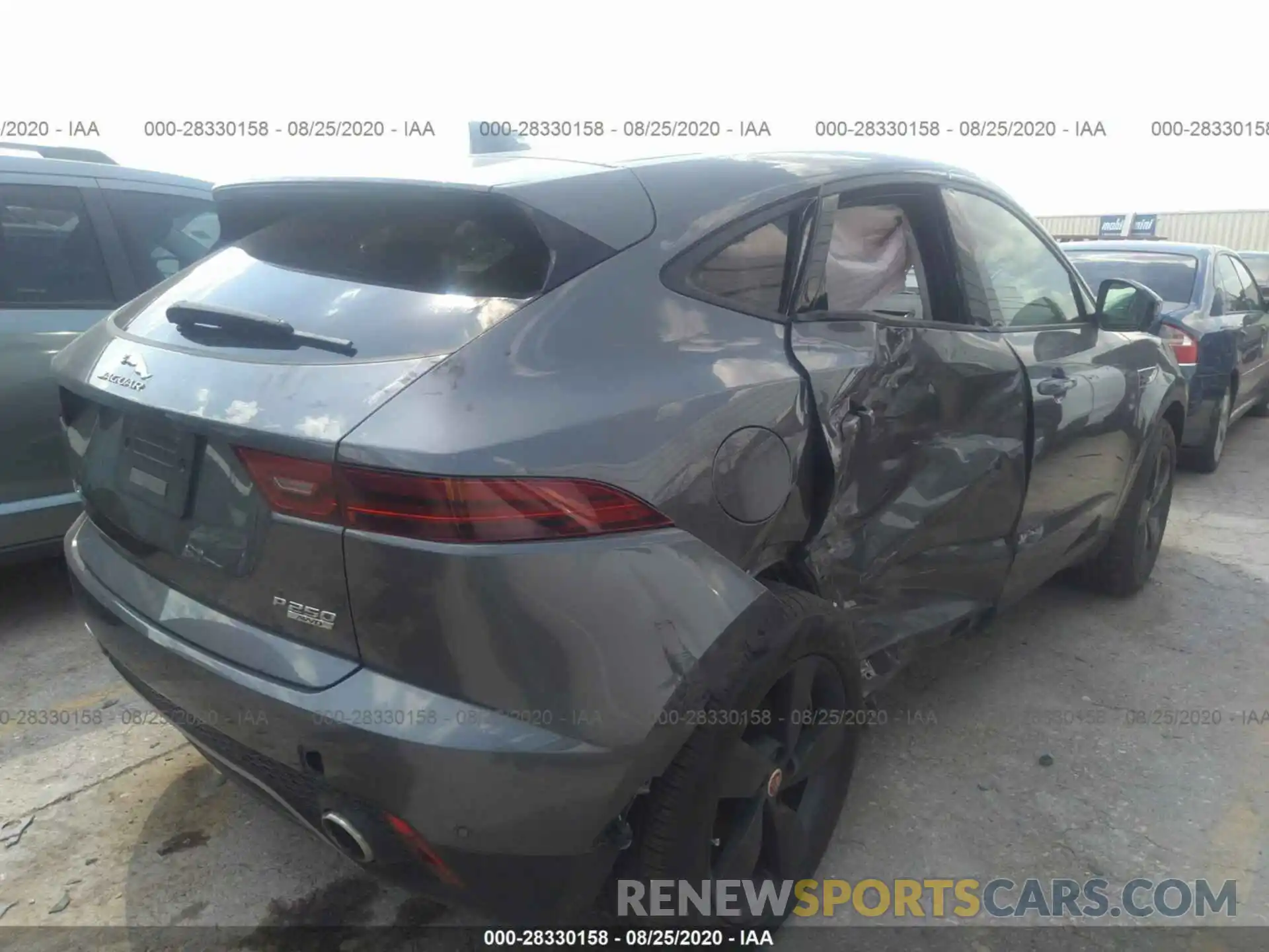 6 Photograph of a damaged car SADFP2FX5K1Z42682 JAGUAR E-PACE 2019