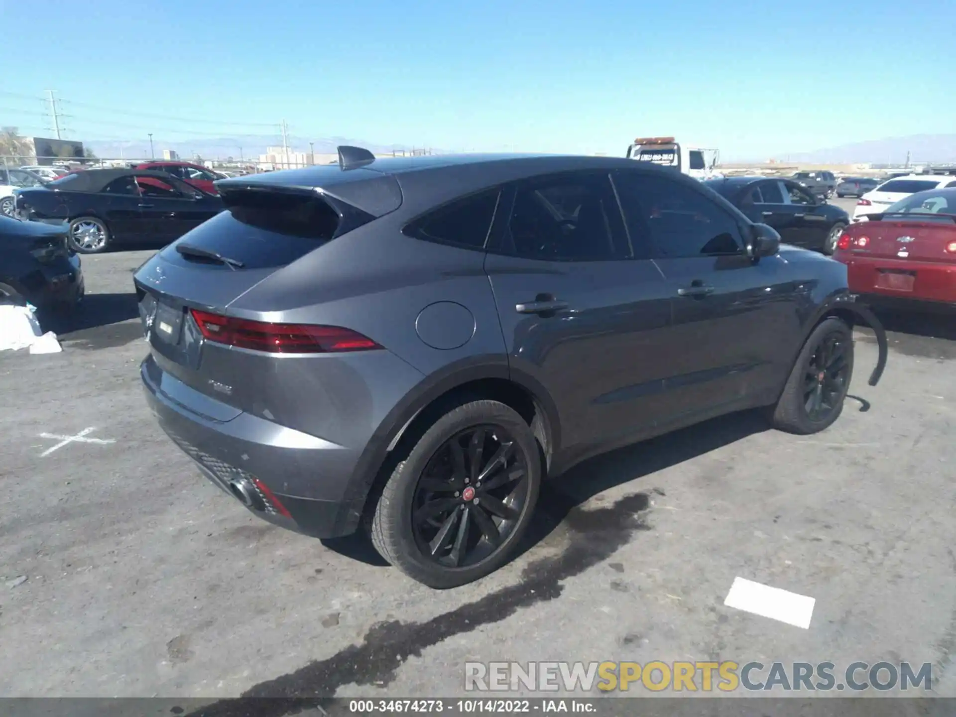 4 Photograph of a damaged car SADFP2FX7K1Z47771 JAGUAR E-PACE 2019