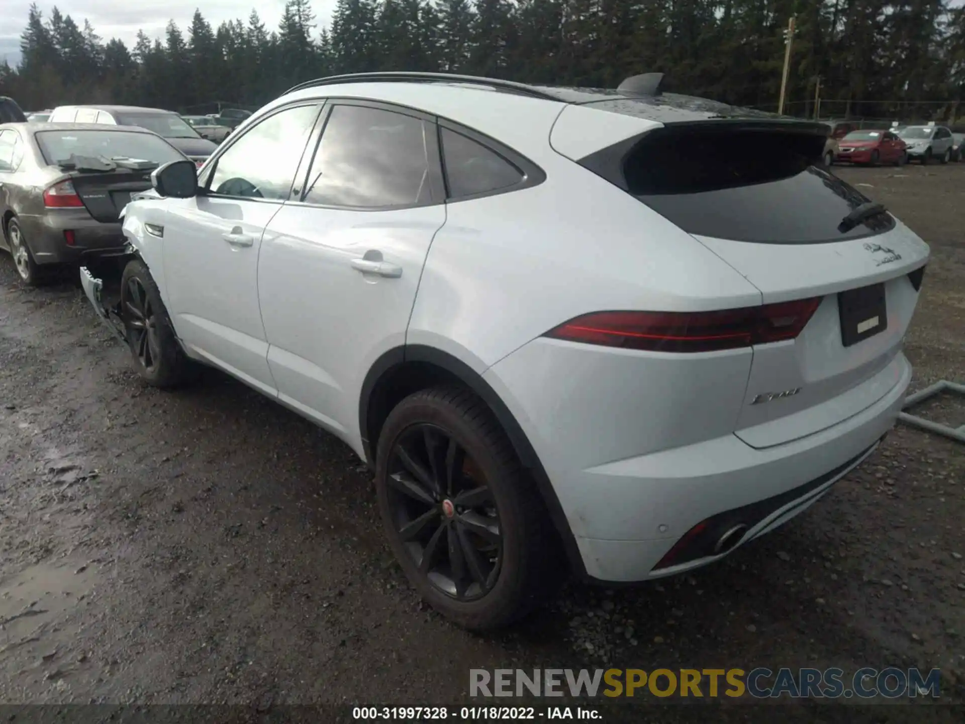 3 Photograph of a damaged car SADF12FX9L1Z76563 JAGUAR E-PACE 2020