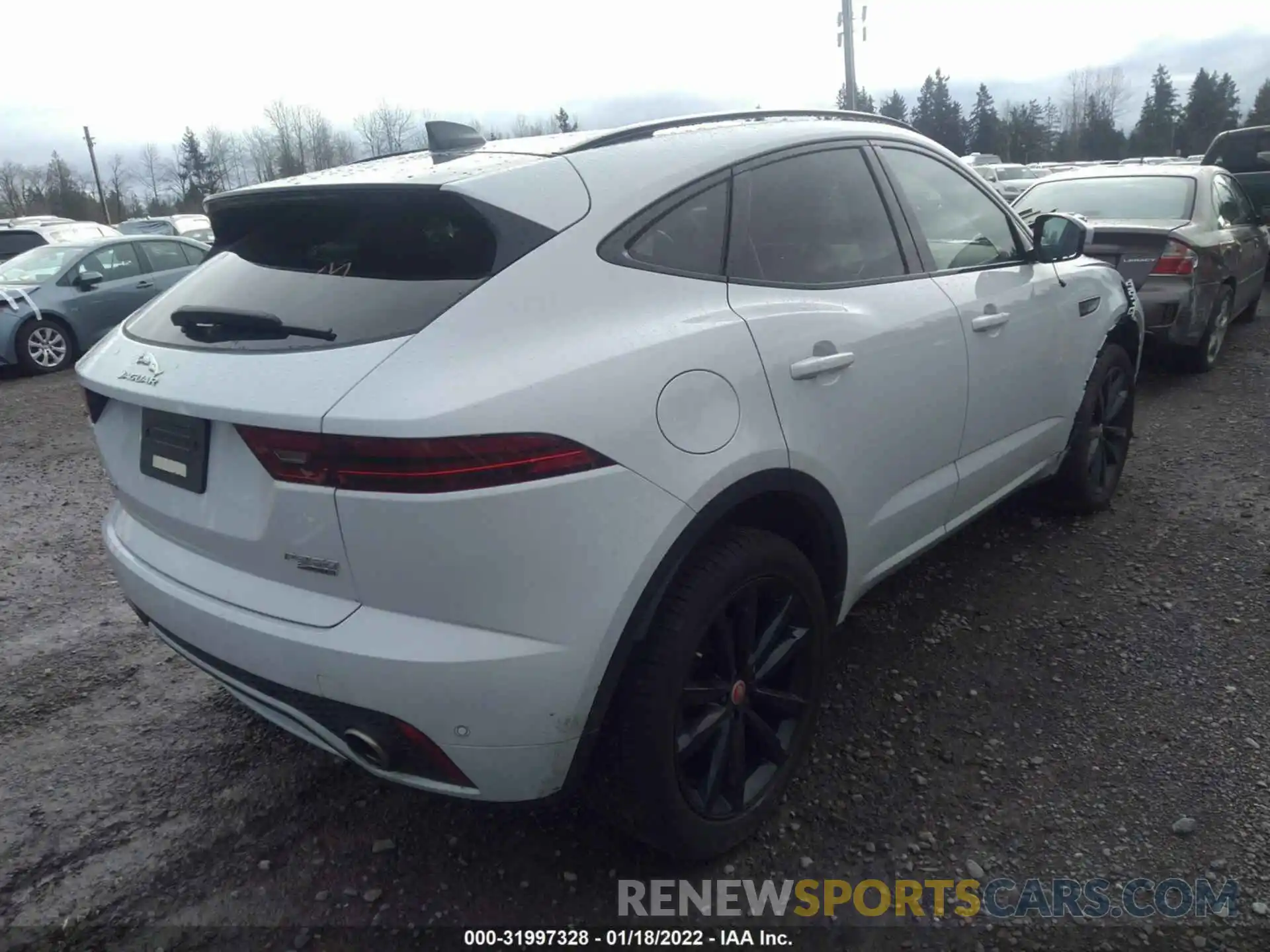 4 Photograph of a damaged car SADF12FX9L1Z76563 JAGUAR E-PACE 2020