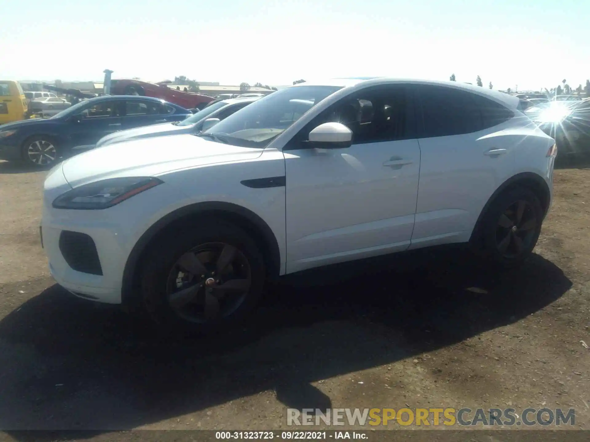 2 Photograph of a damaged car SADF12FX9L1Z80788 JAGUAR E-PACE 2020