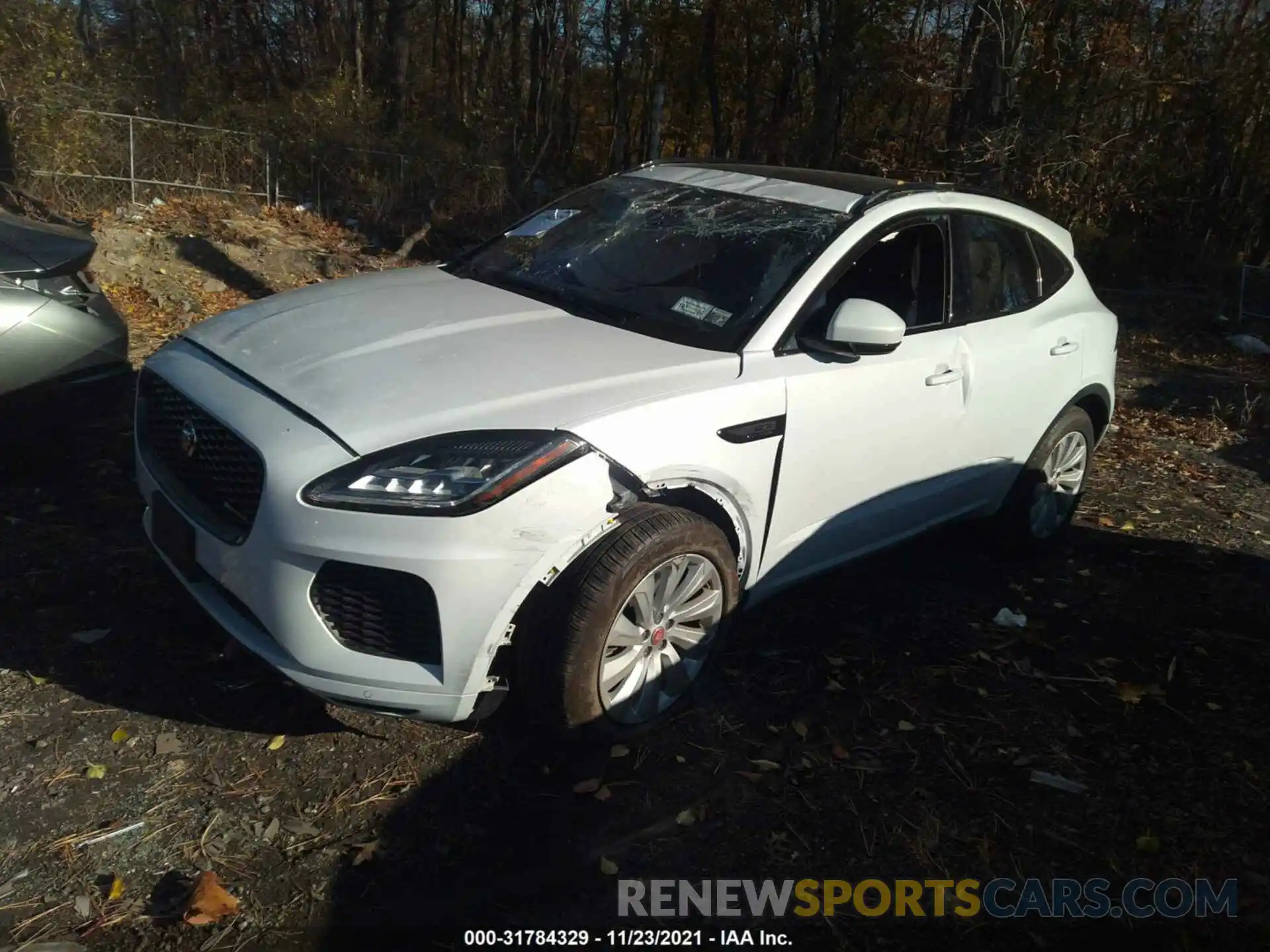 2 Photograph of a damaged car SADF12FXXL1004485 JAGUAR E-PACE 2020