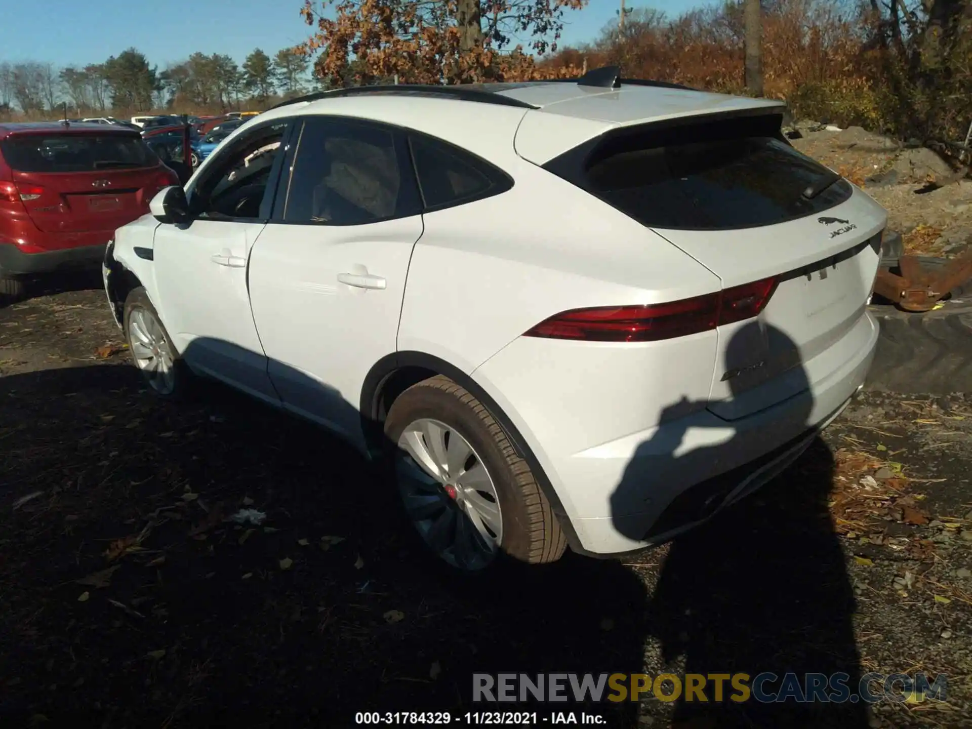 3 Photograph of a damaged car SADF12FXXL1004485 JAGUAR E-PACE 2020