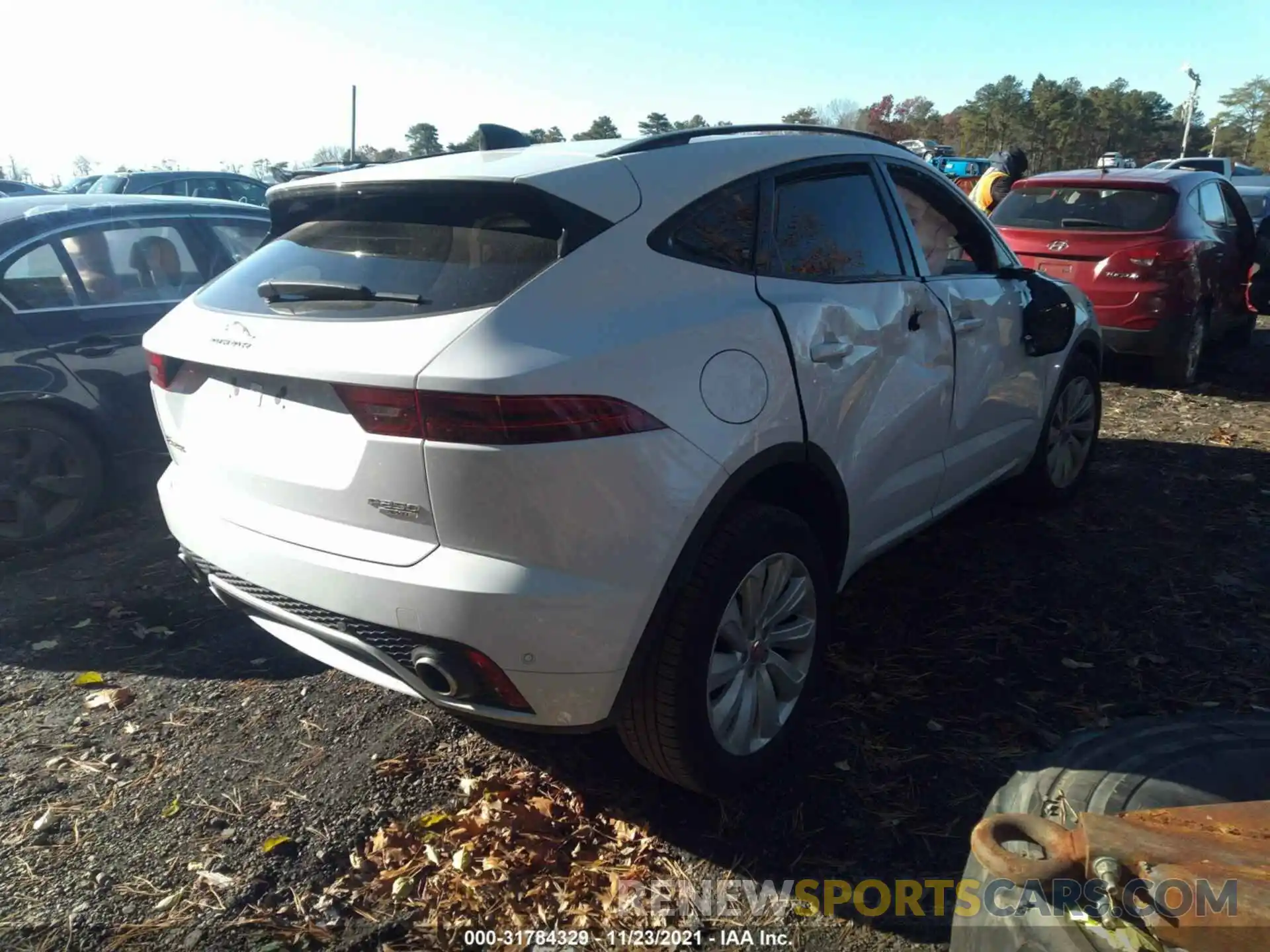 4 Photograph of a damaged car SADF12FXXL1004485 JAGUAR E-PACE 2020