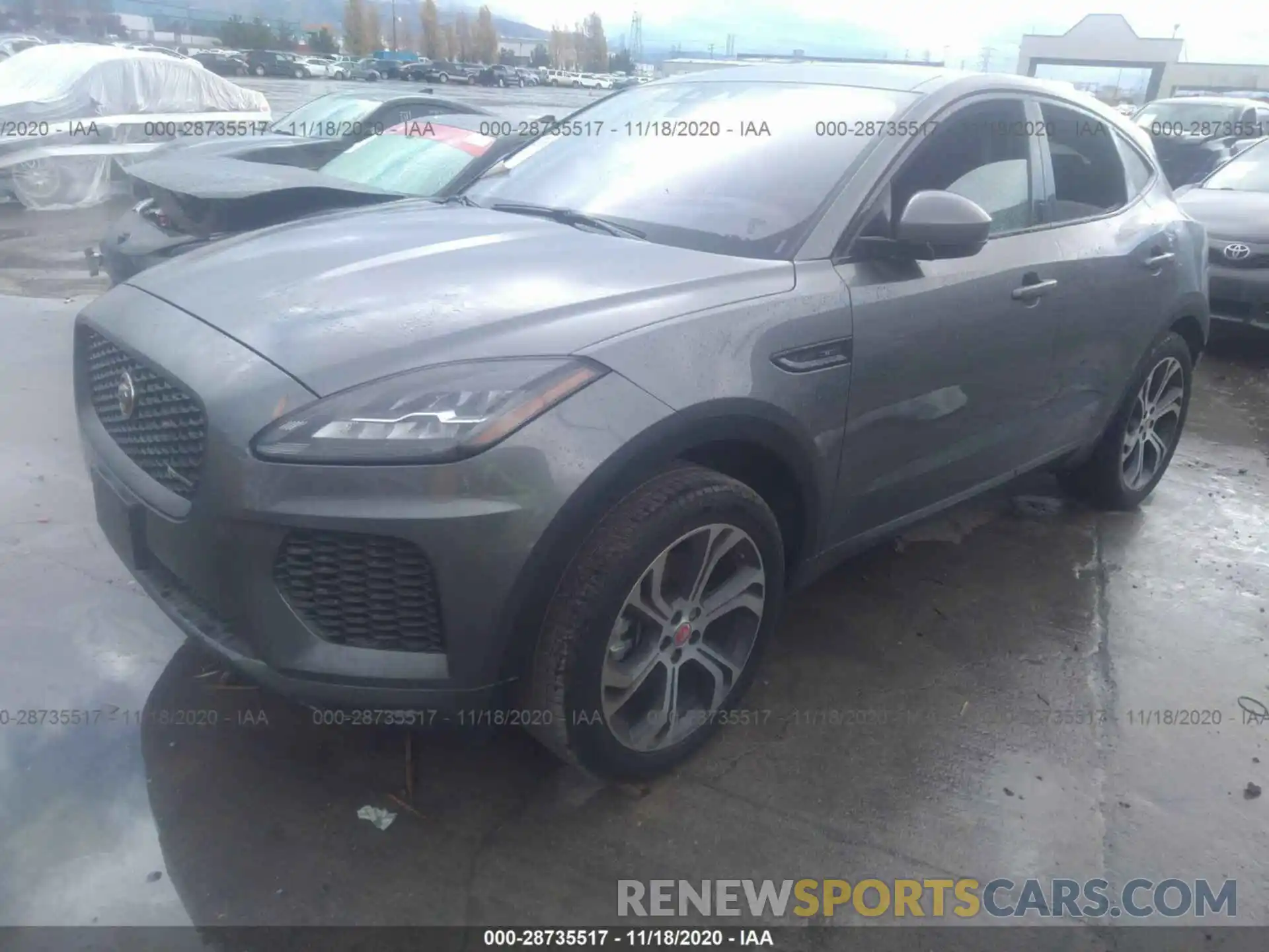 2 Photograph of a damaged car SADF12FXXL1Z80766 JAGUAR E-PACE 2020